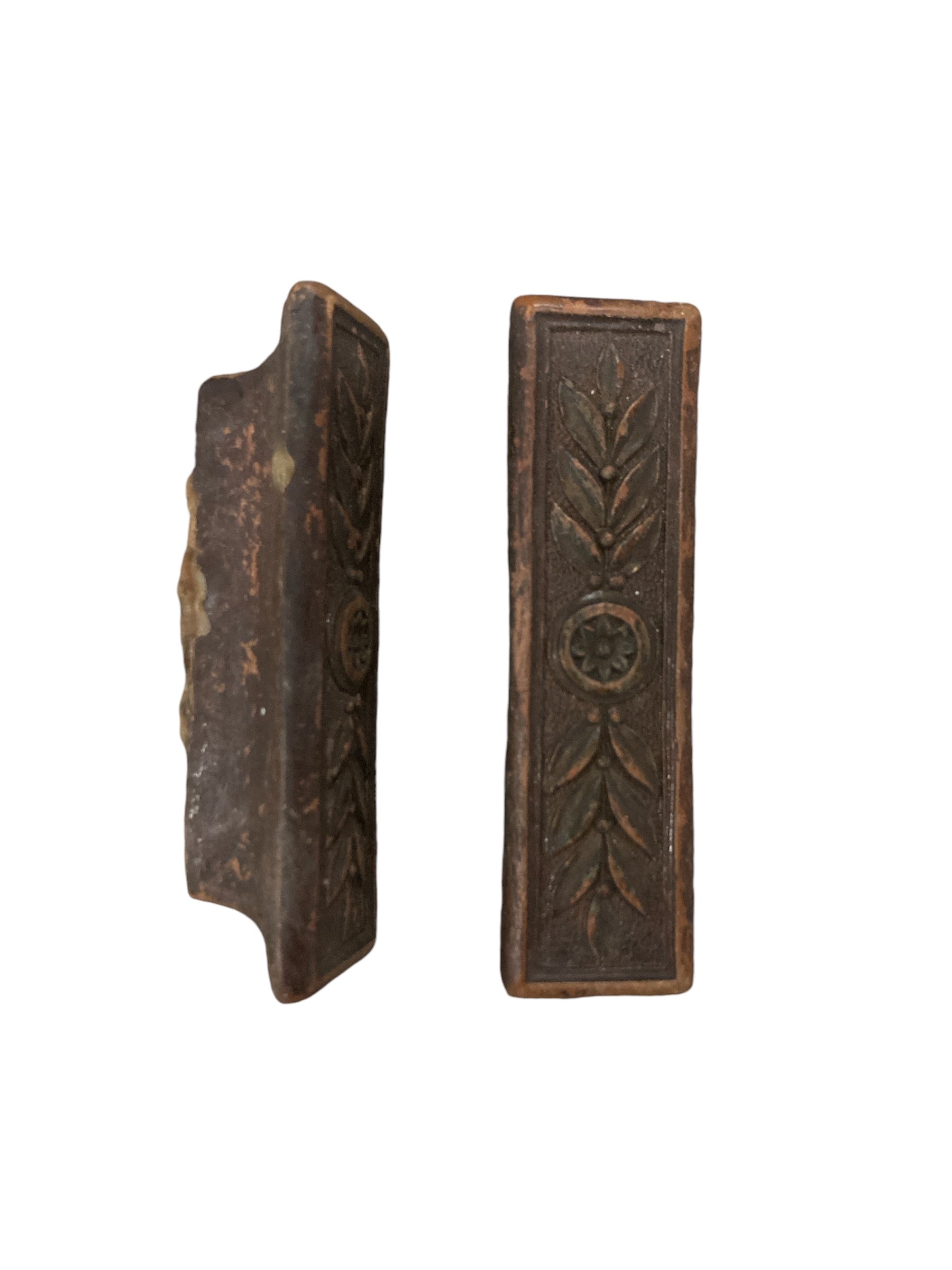 Mid-Century Wooden Cabinet Pull - Set of 2