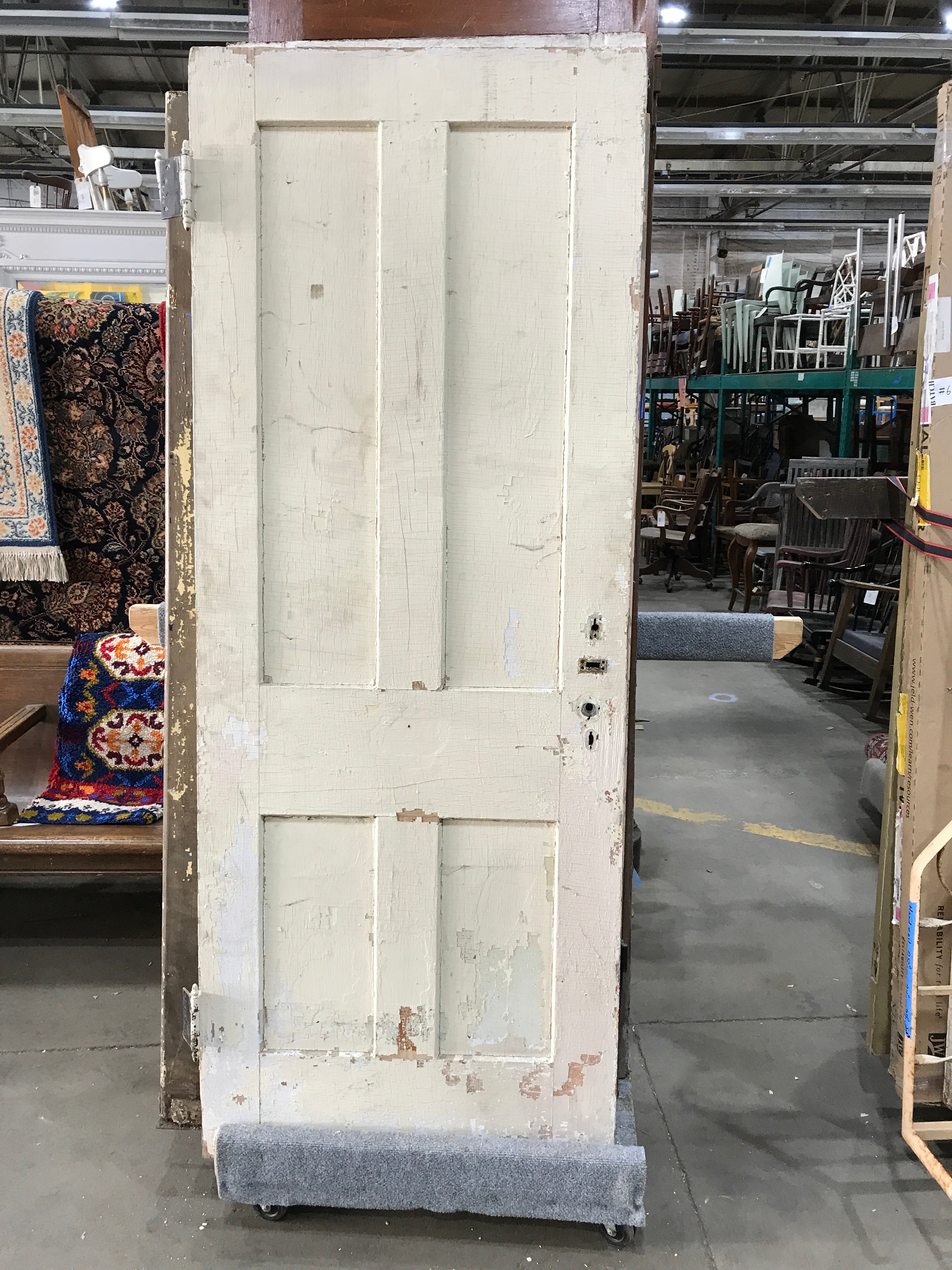 4 Panel Victorian Solid Wood Door