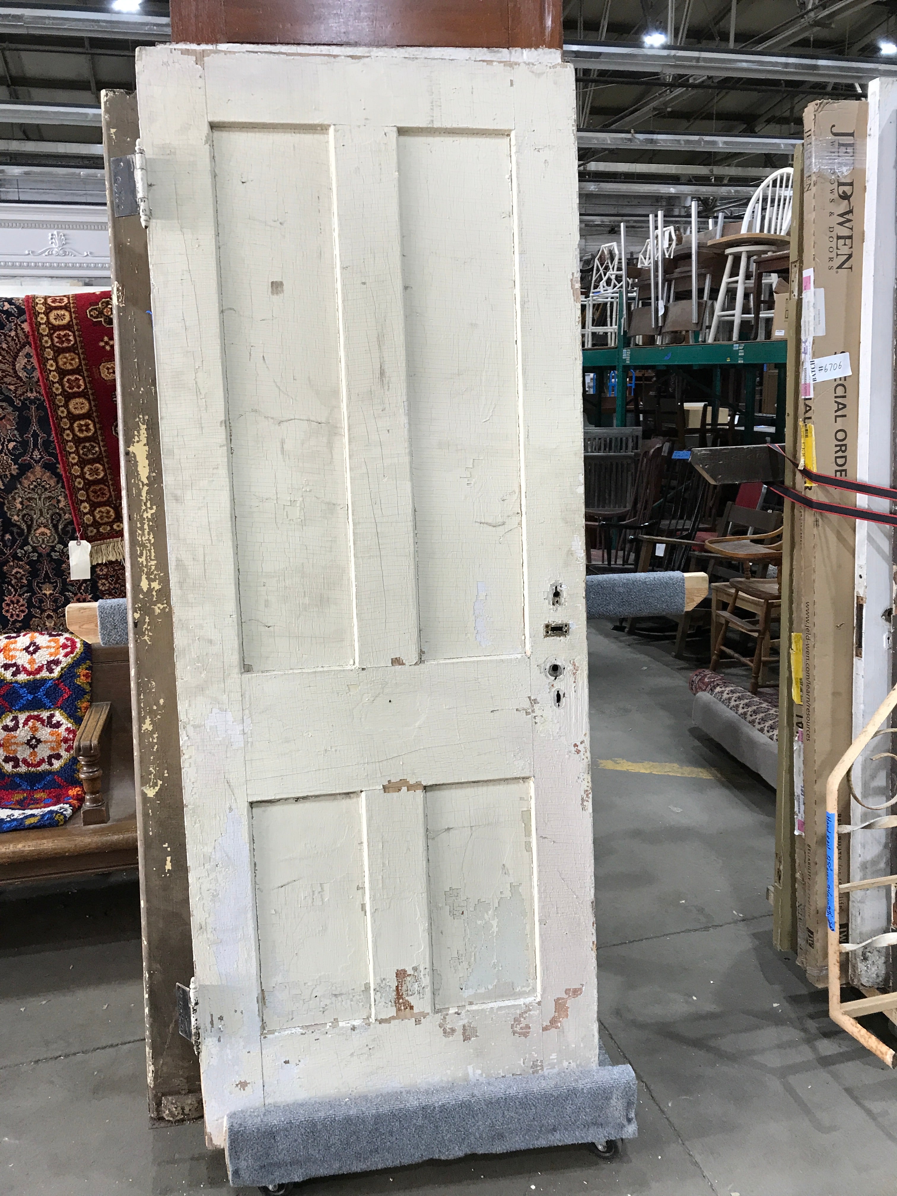 4 Panel Victorian Solid Wood Door