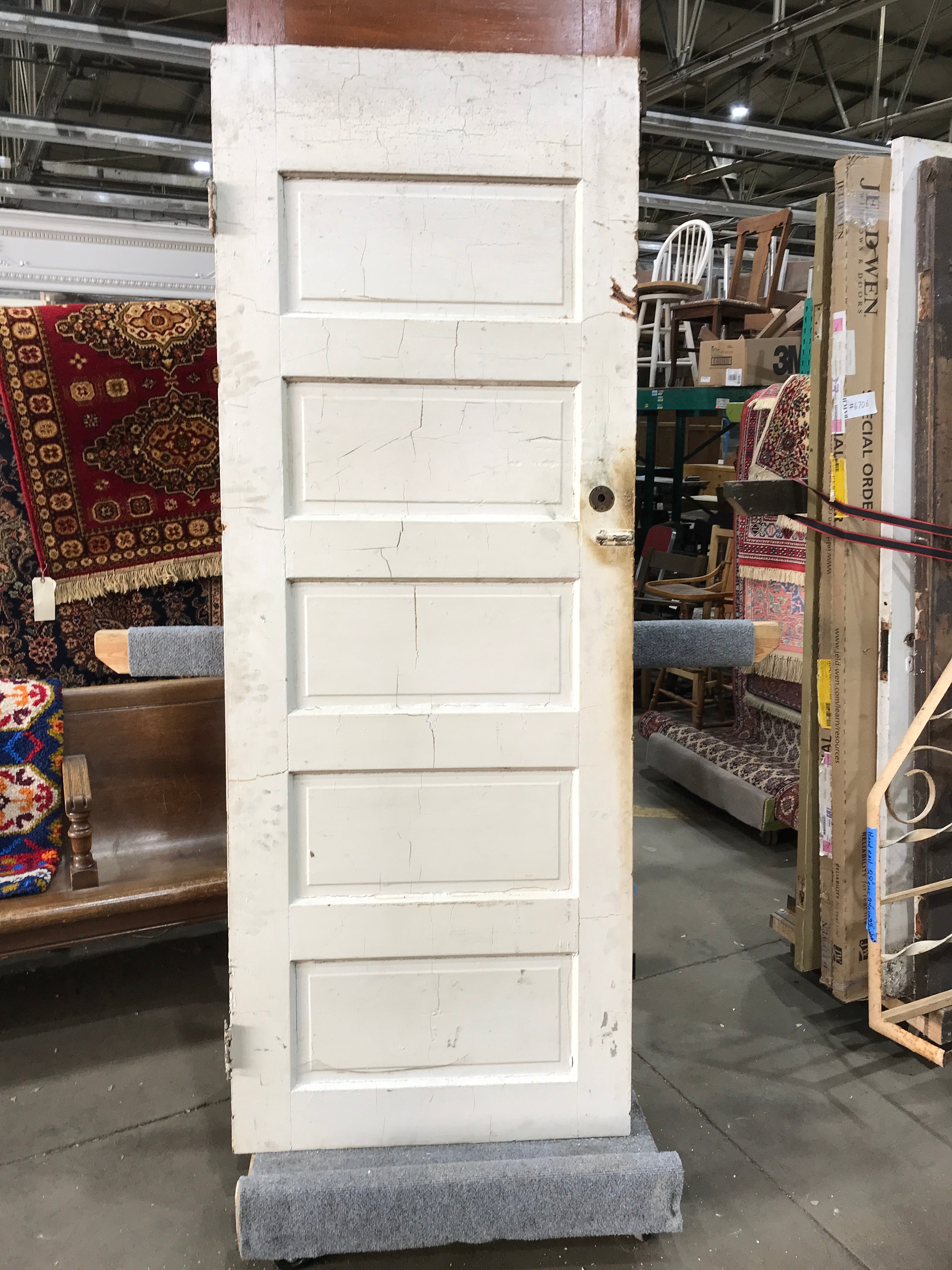 5 Panel Solid Wood Door