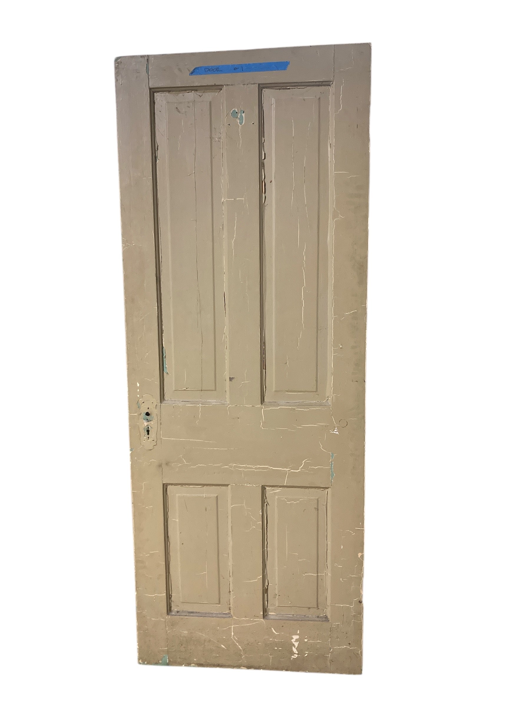 4 Panel Solid Wood Door