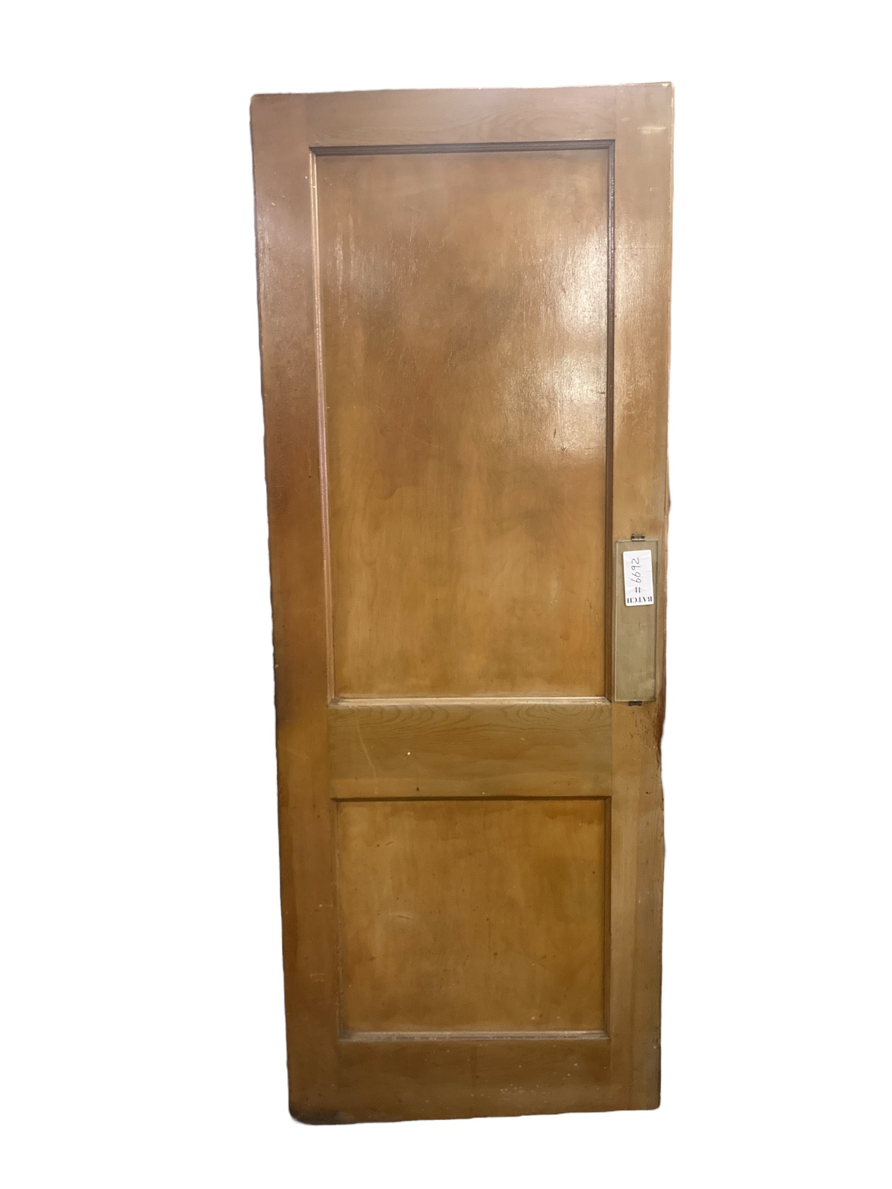 2 Panel Solid Wood Door