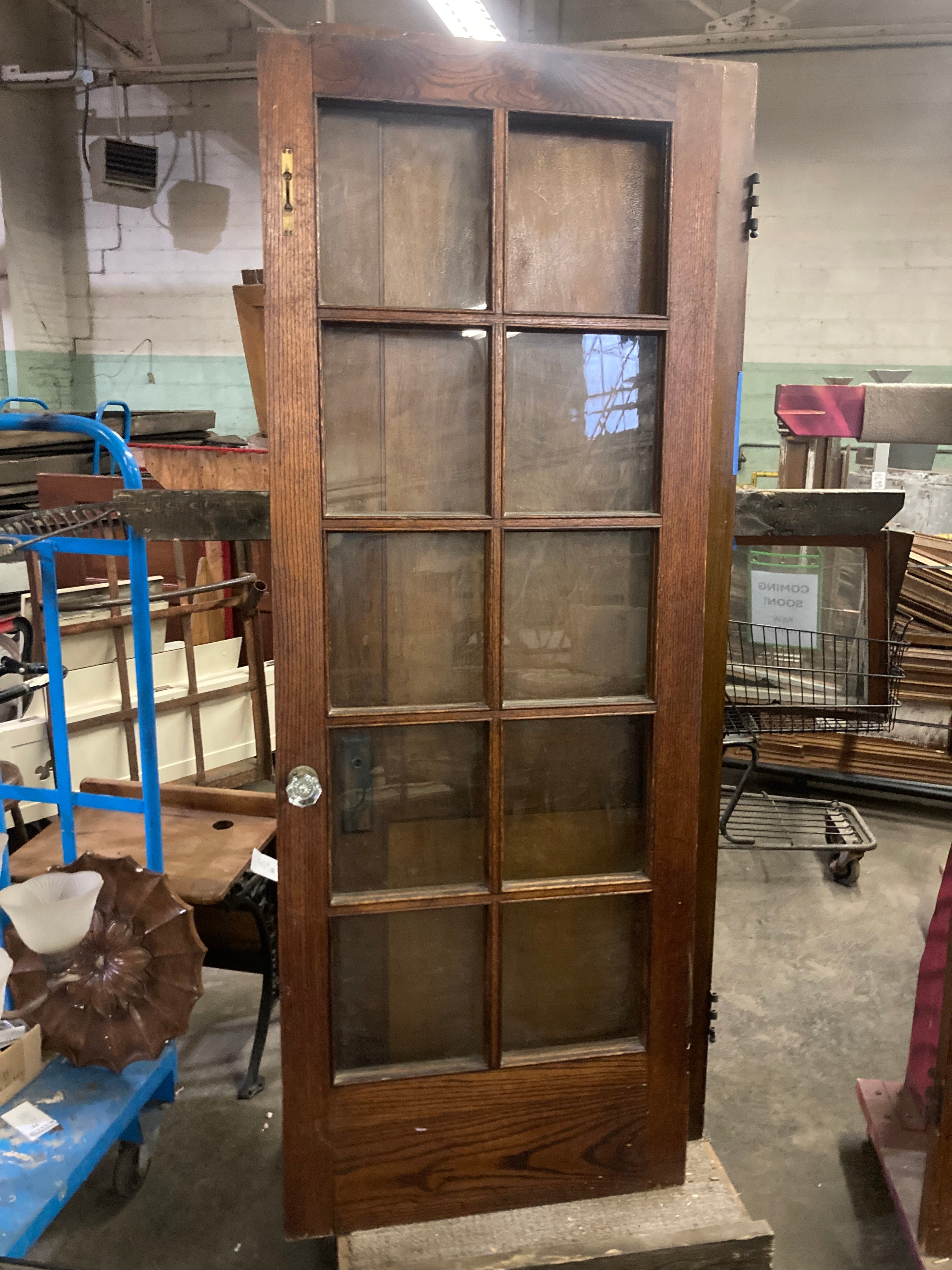 10-Lite Solid Wood Door