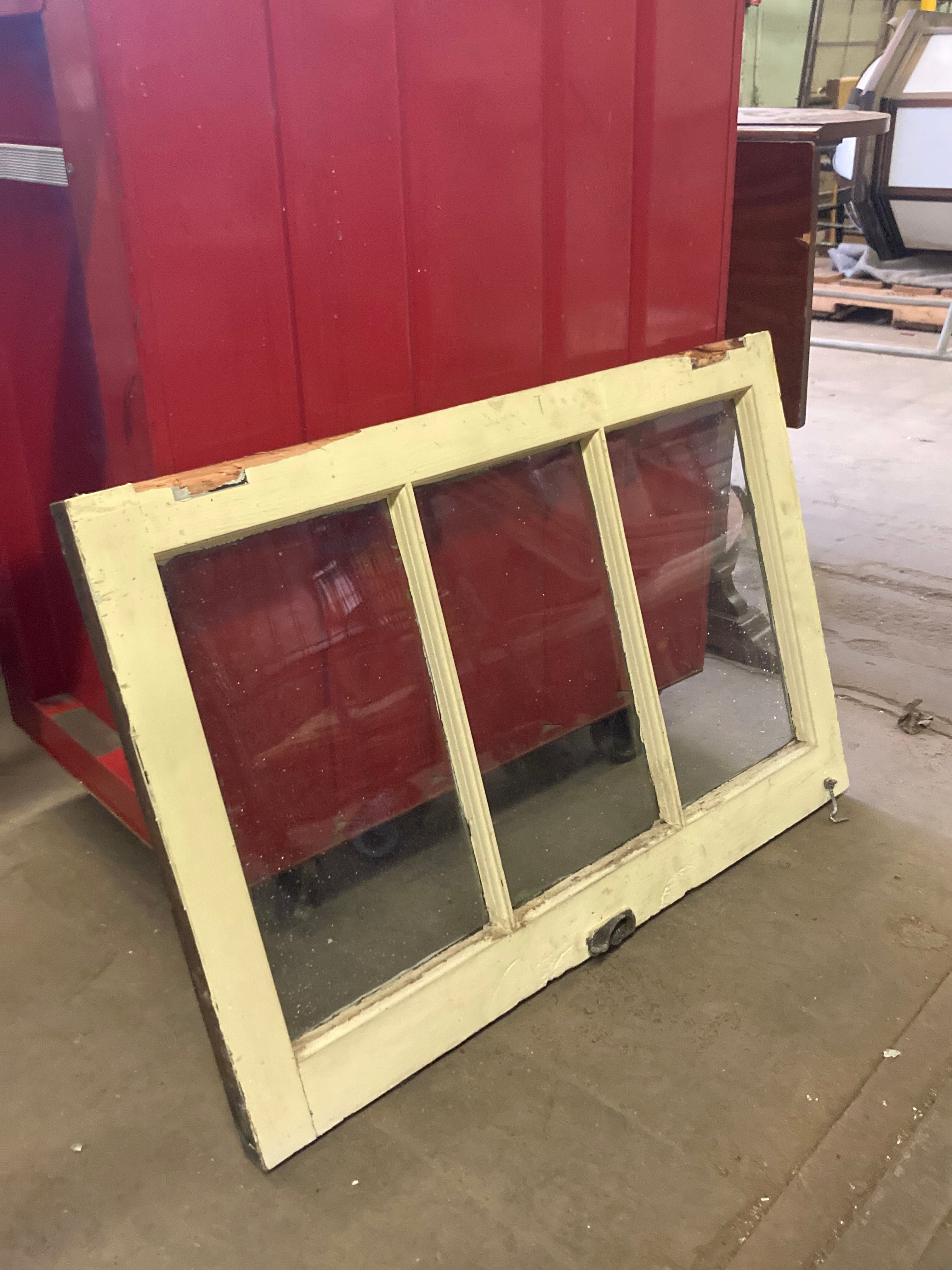 3-Lite Wood Casement Window