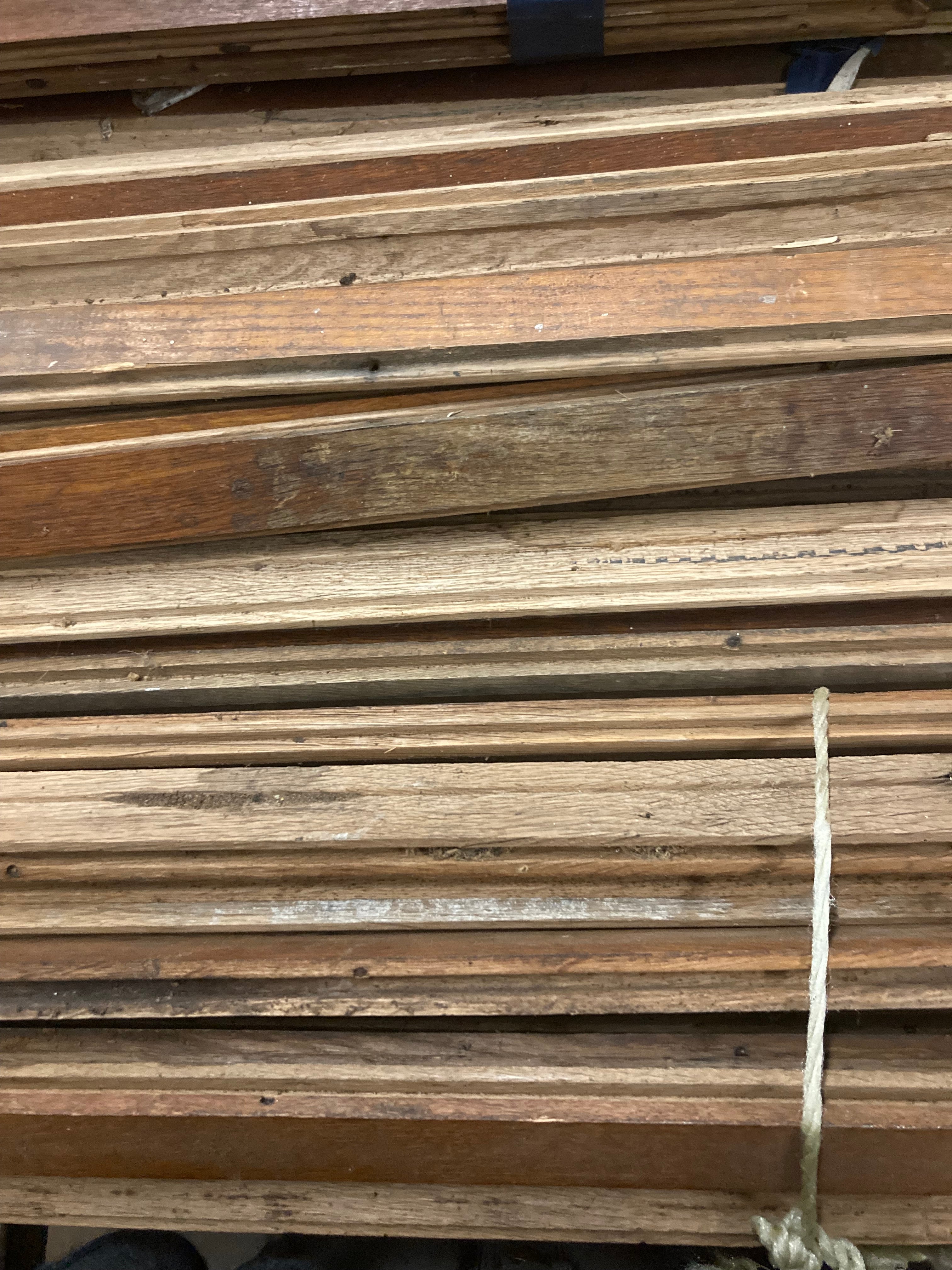 Victorian T&G Hardwood Flooring ( ~350 SQF)