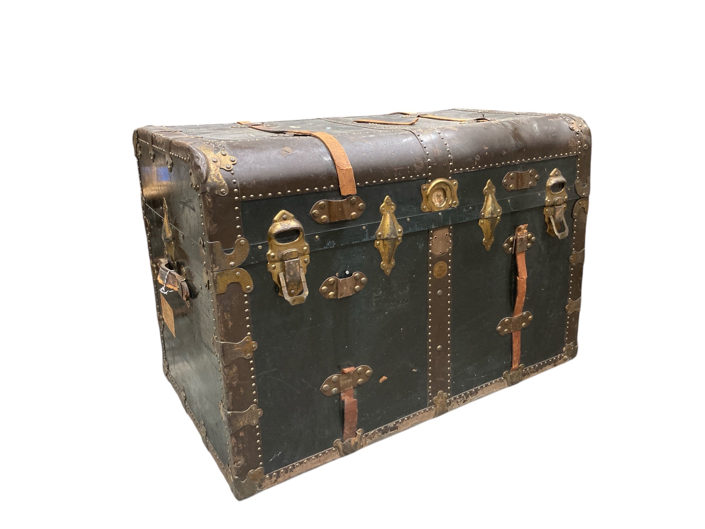 H.W. Rountree & Brother Steamer Trunk