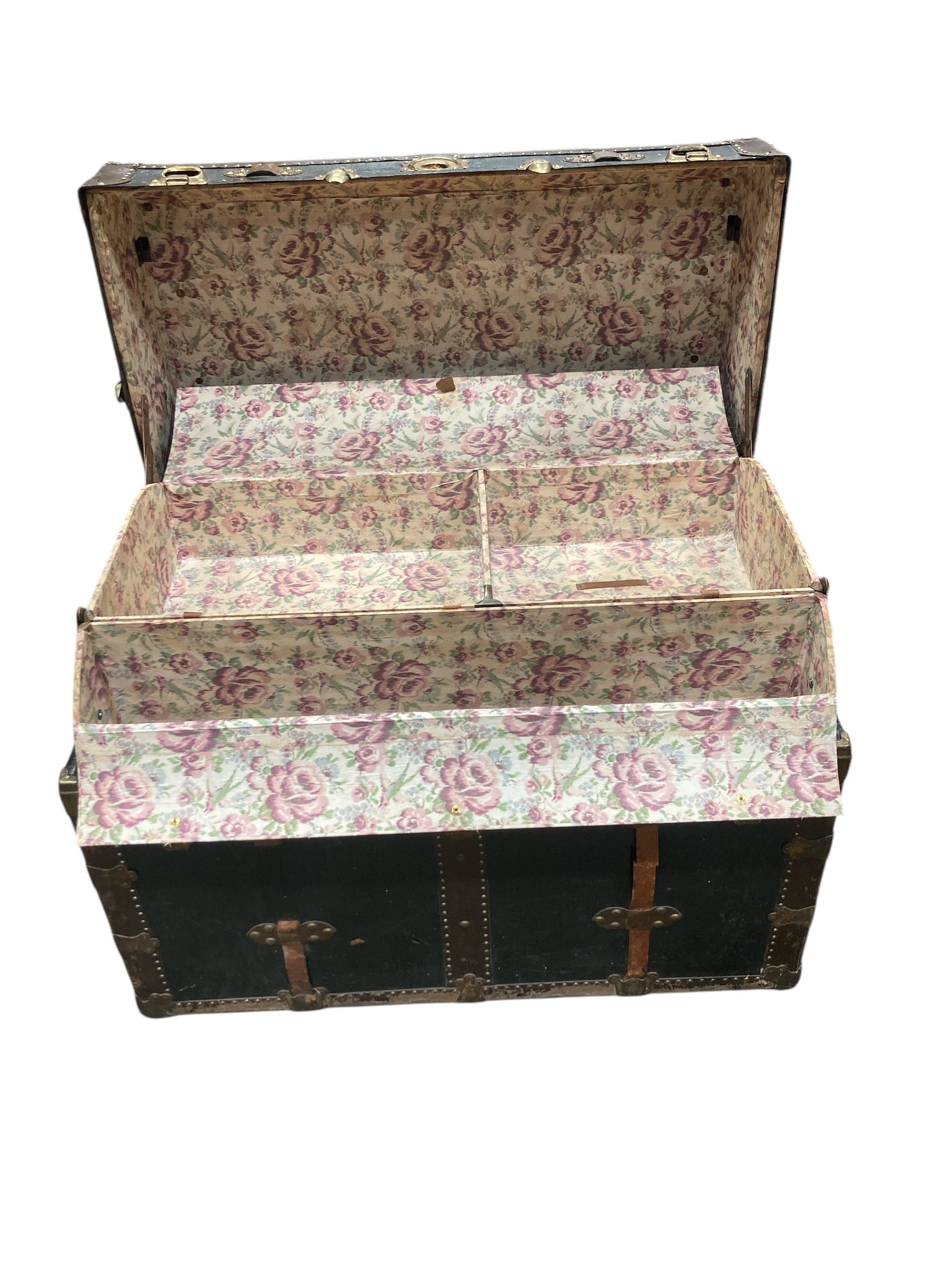 H.W. Rountree & Brother Steamer Trunk