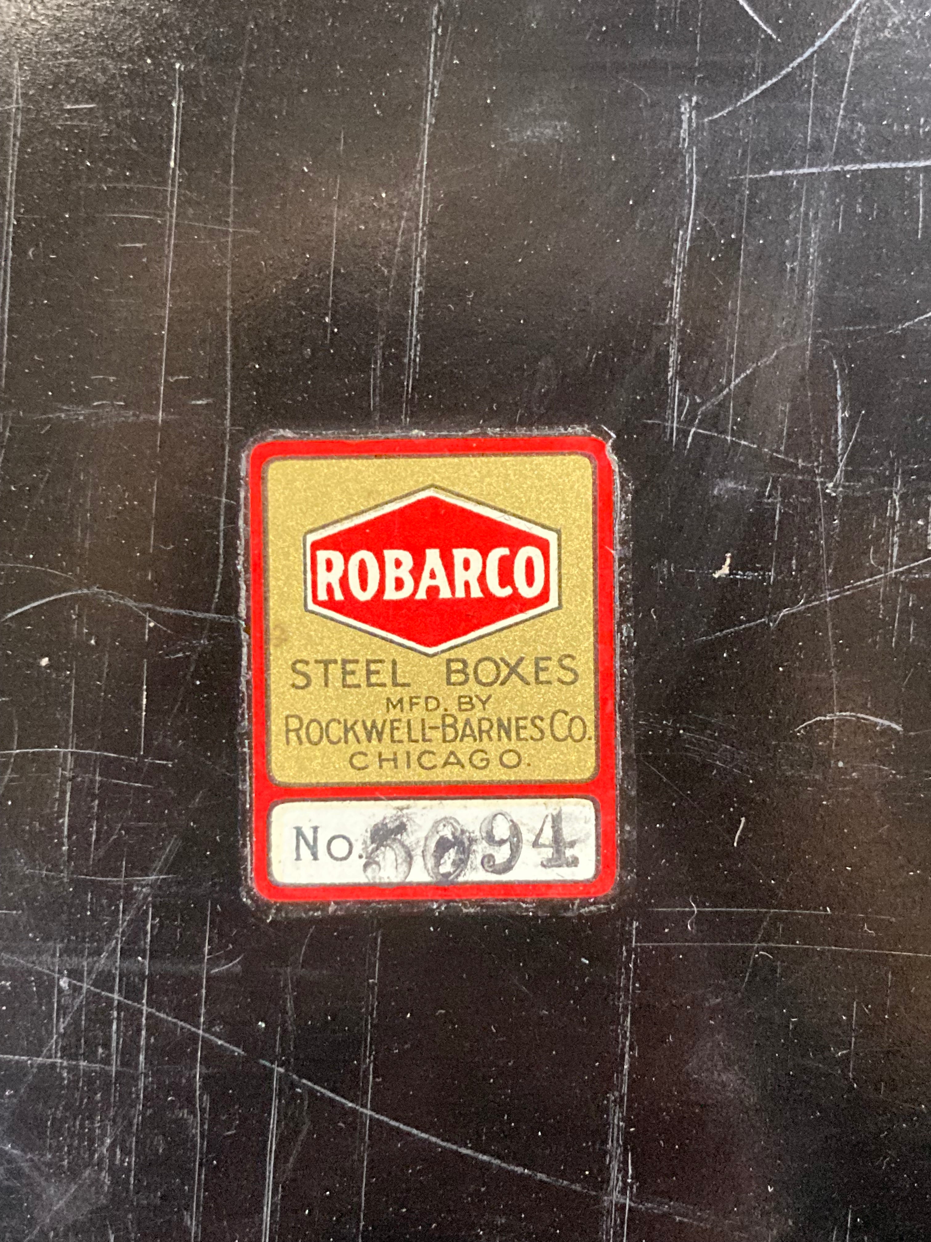 Robarco Steel File Box