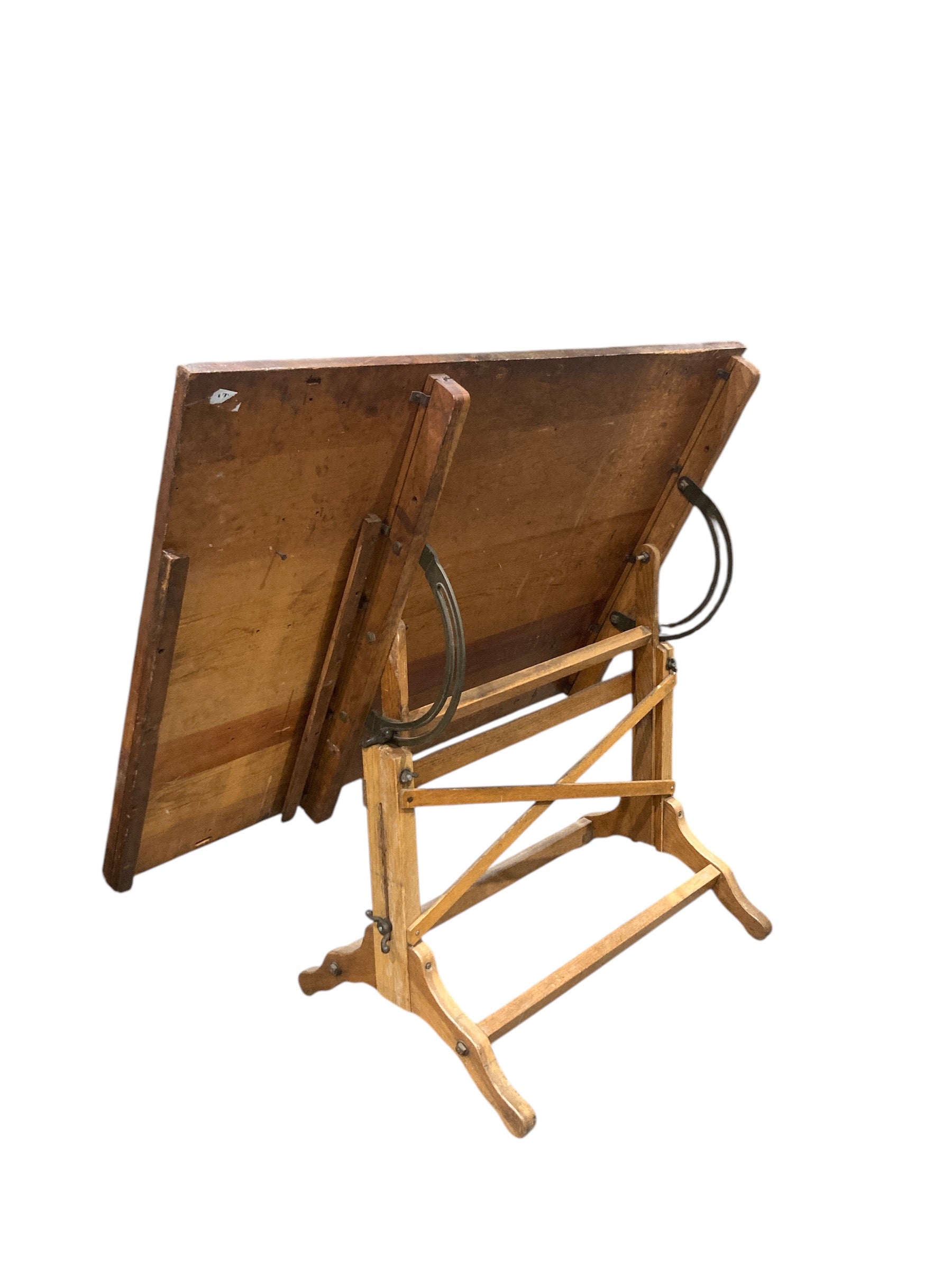 Vintage Wooden Drafting Table