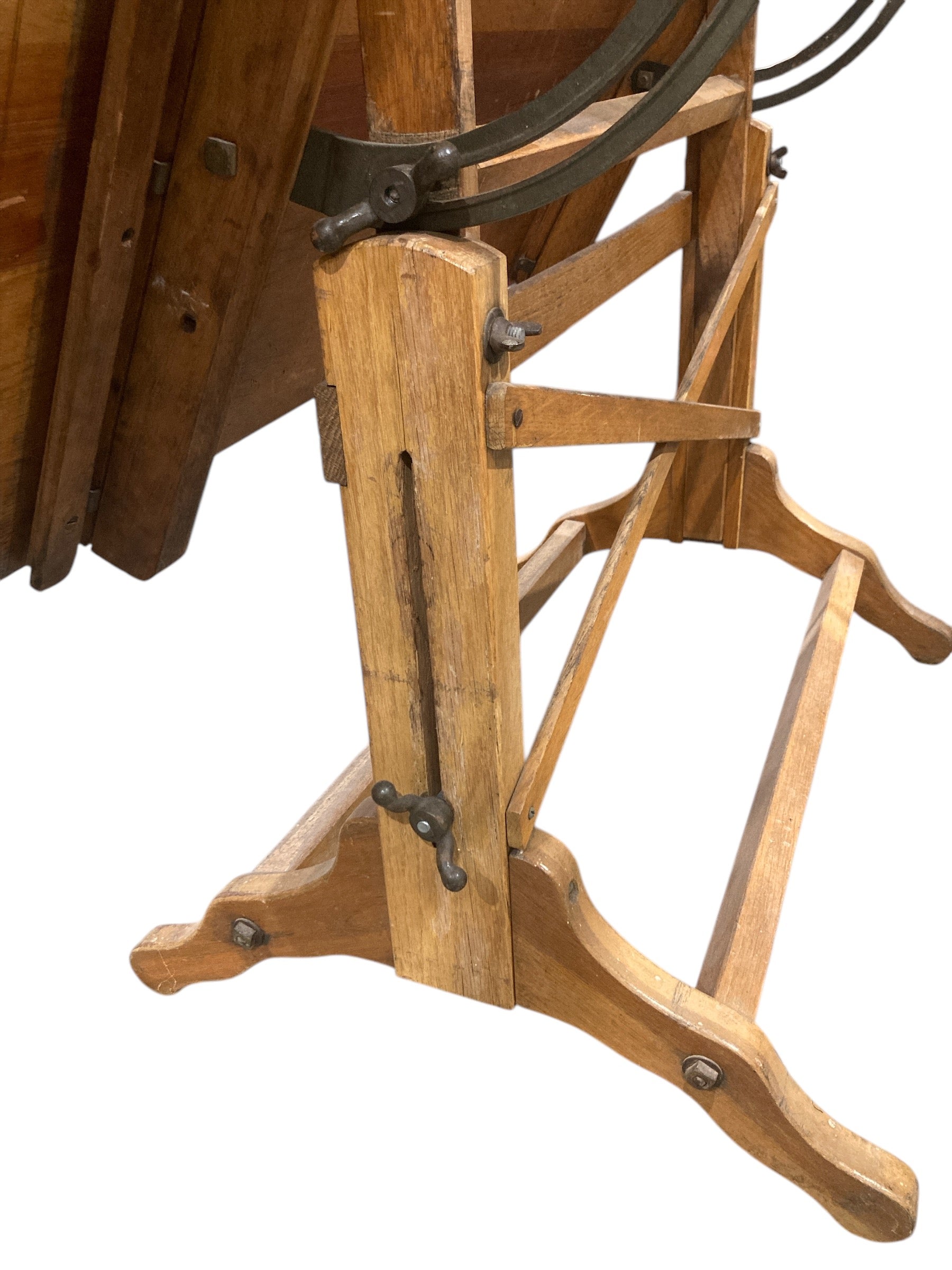 Vintage Wooden Drafting Table