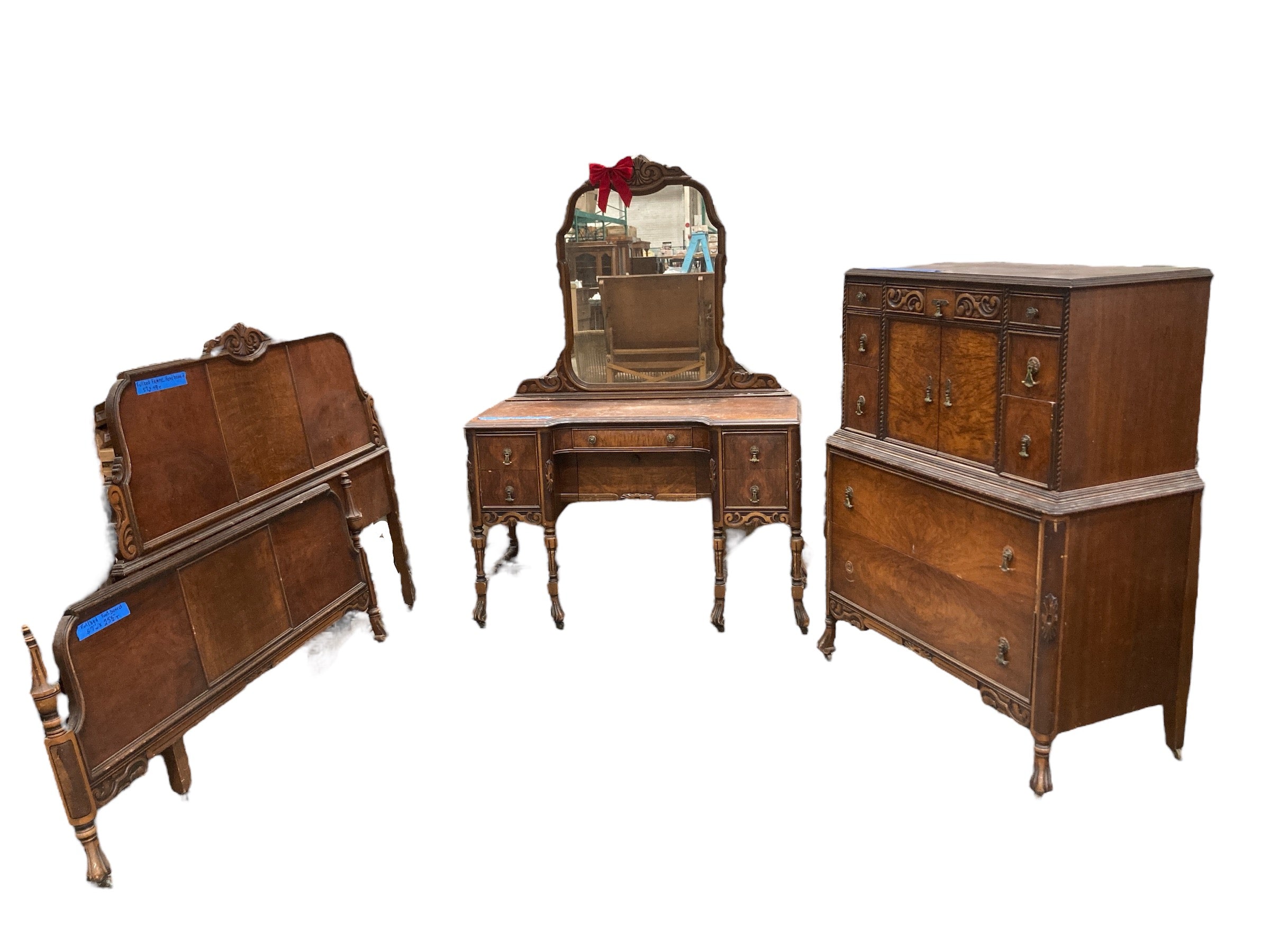 Vintage Full Bedroom Set