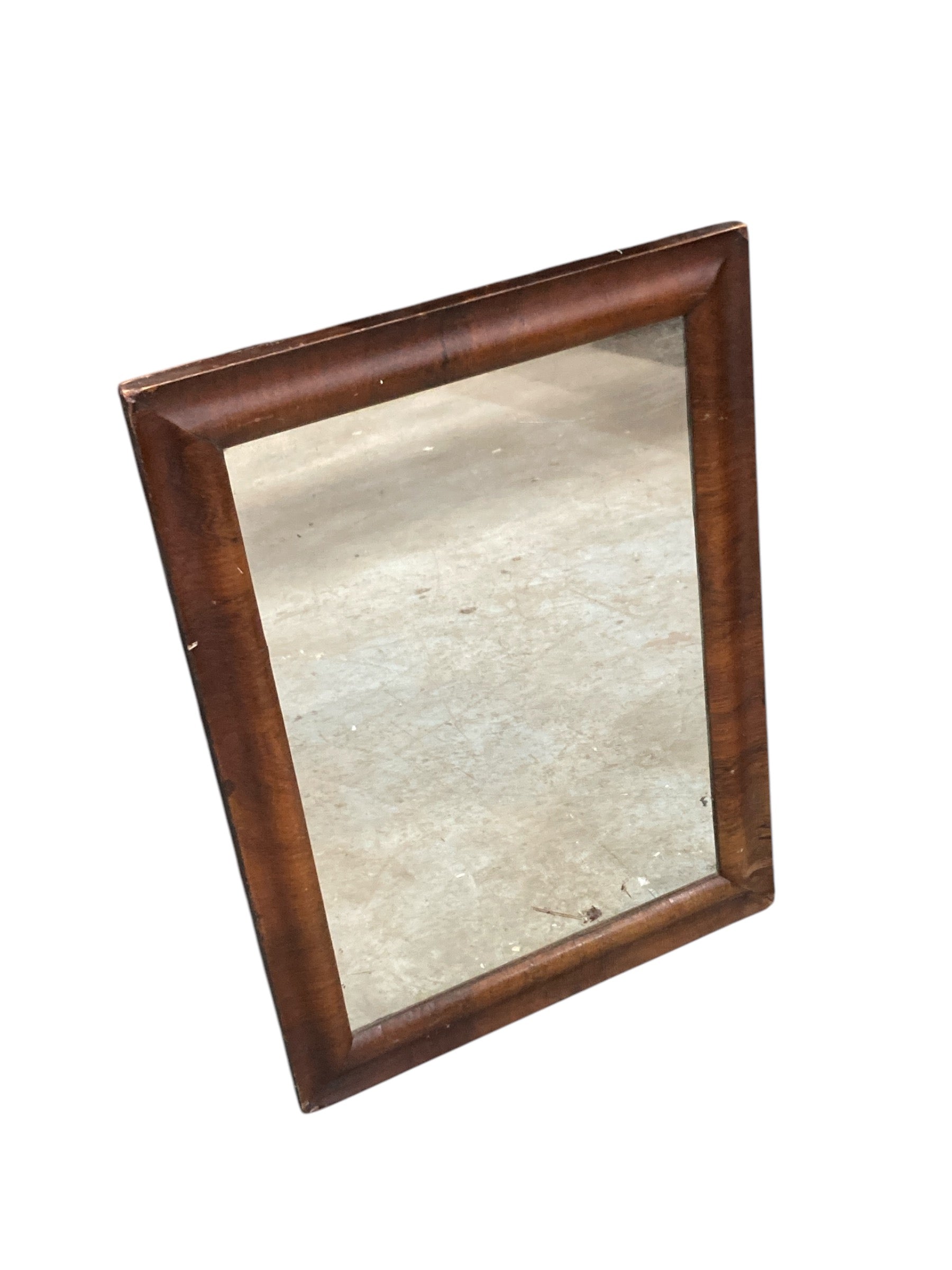 Mirror with Wooden frame.