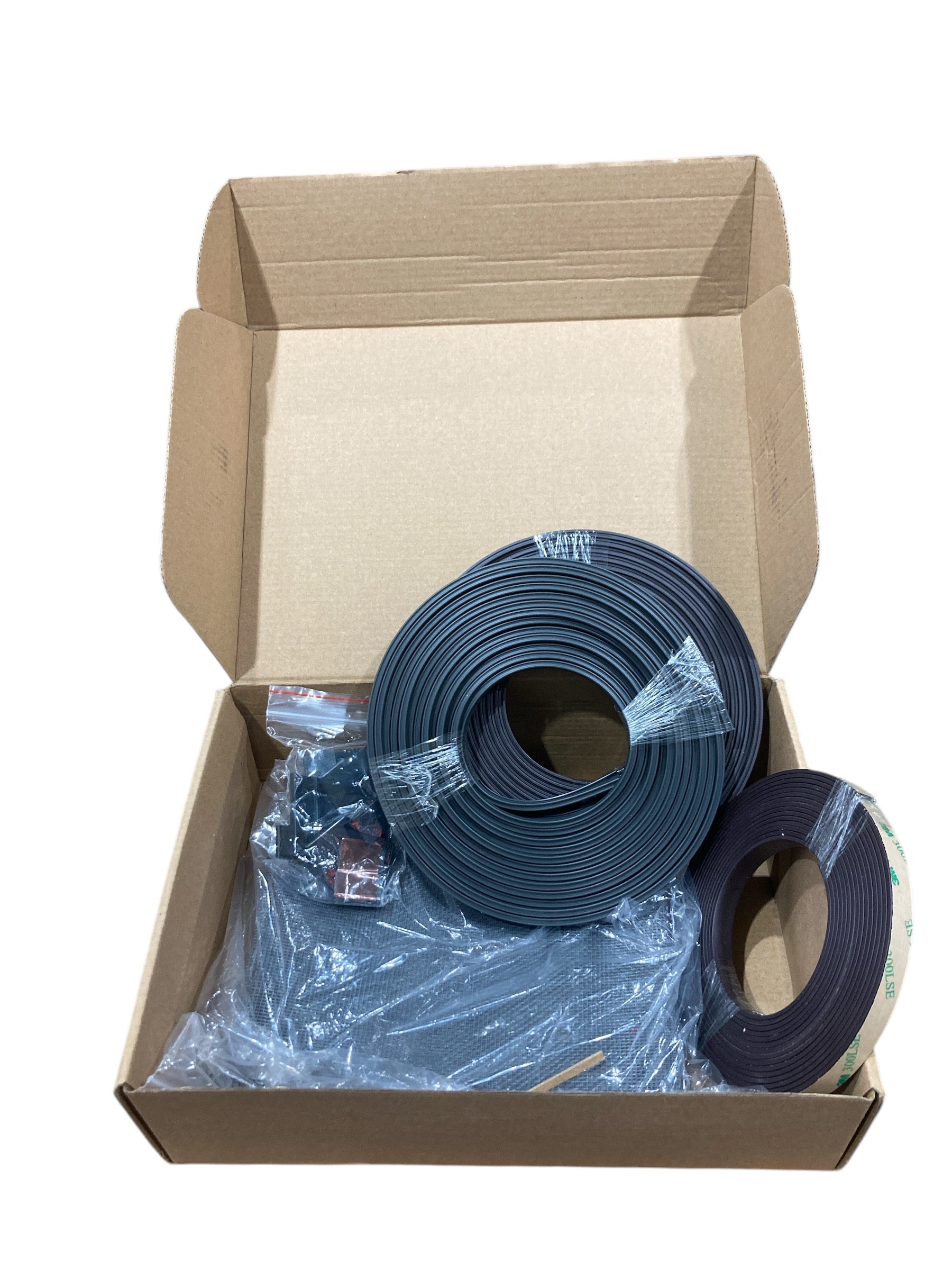 Adjustable Magnetic Dark Grey WIndow Screen Kit