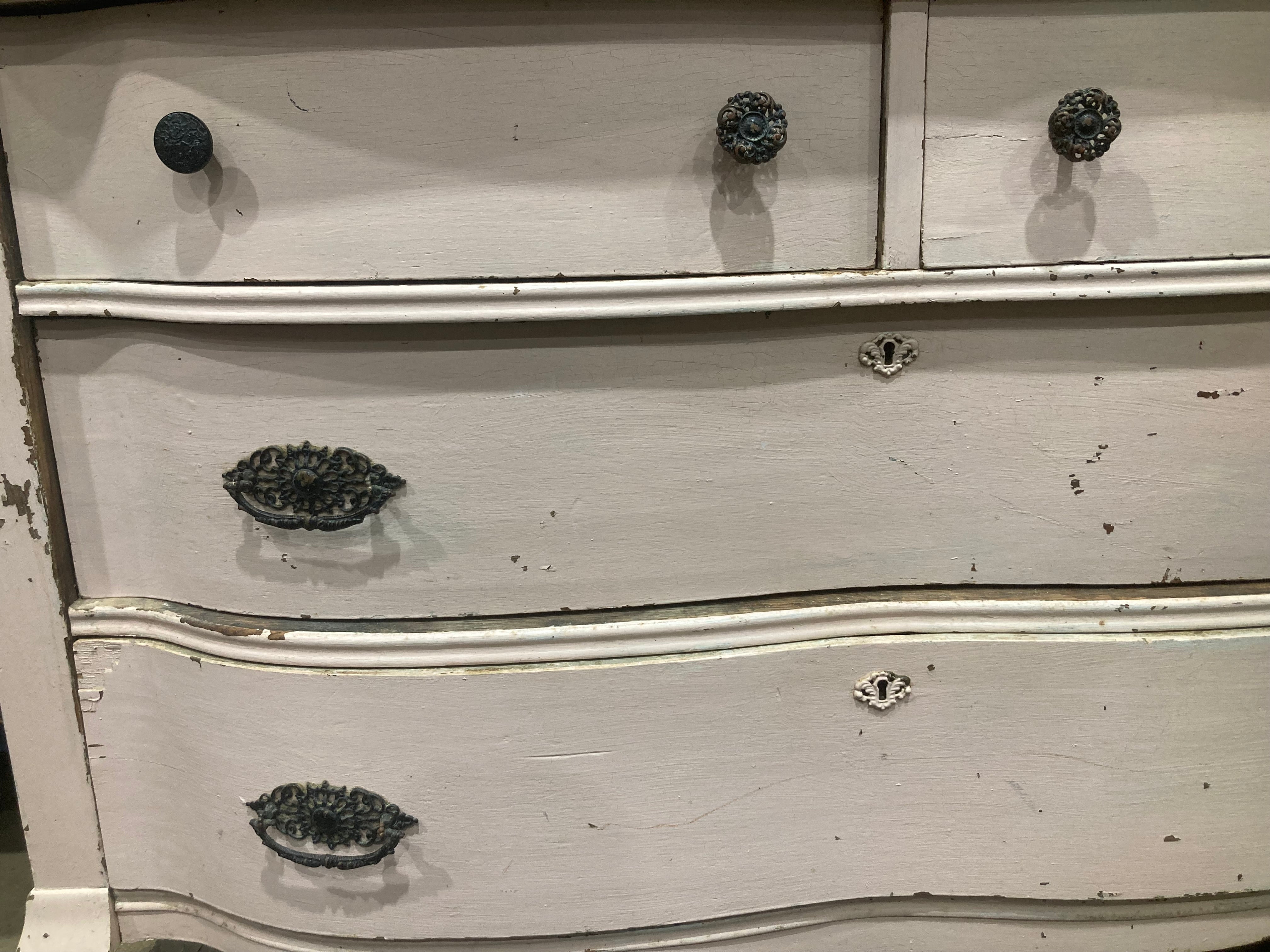 Wooden 4 Drawer Dresser