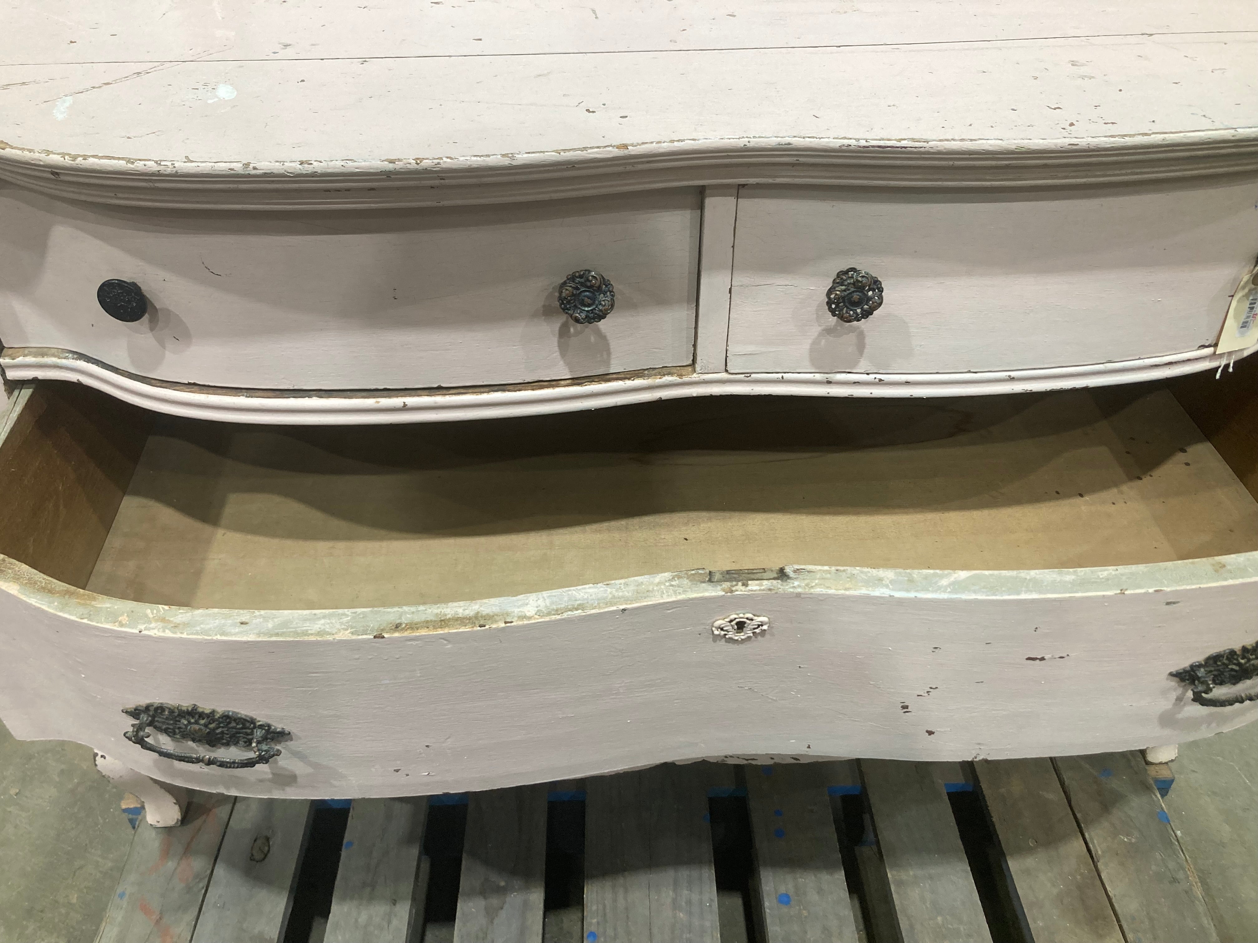 Wooden 4 Drawer Dresser