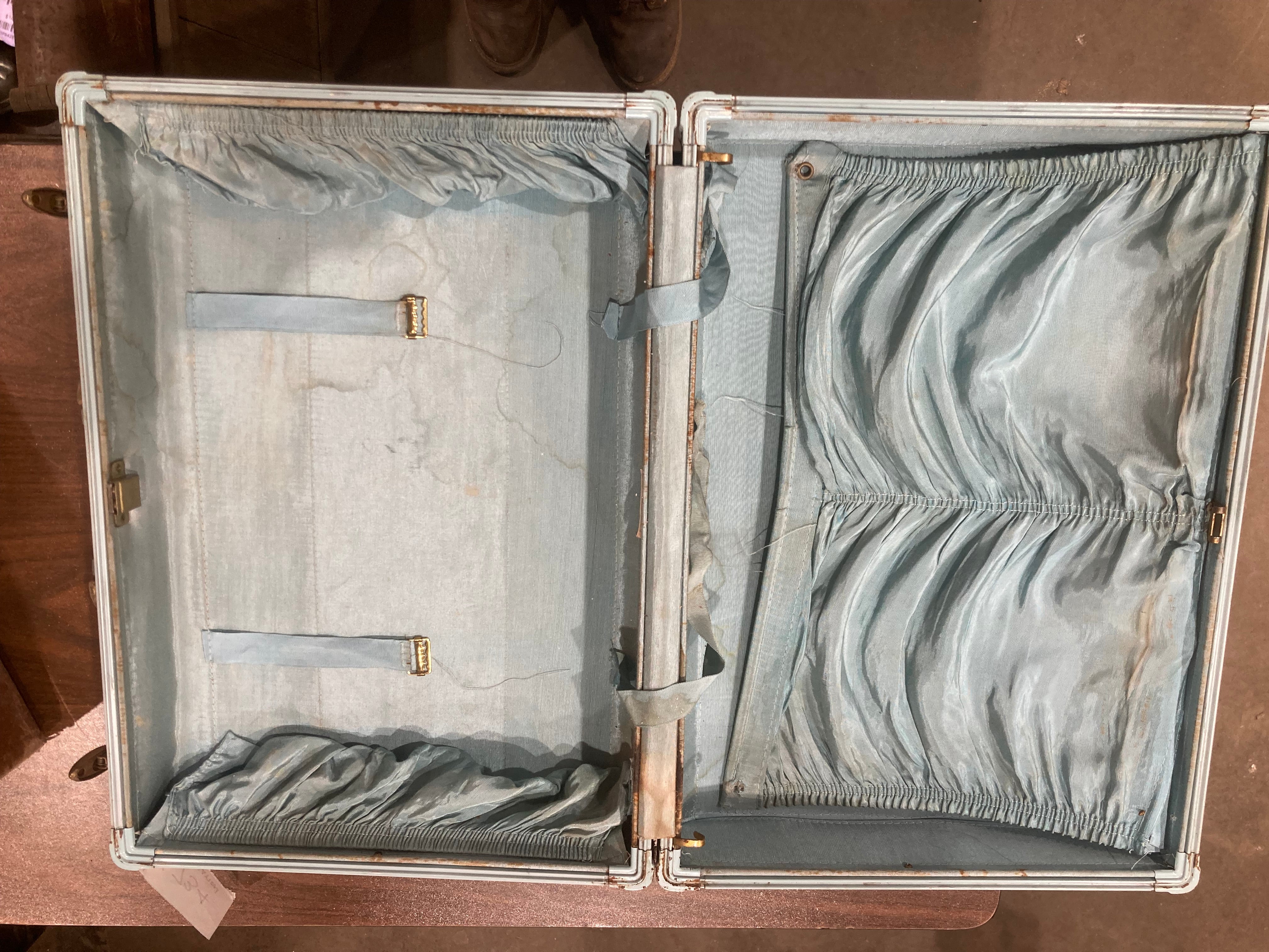 Vintage Samsonite Teal Suitcase