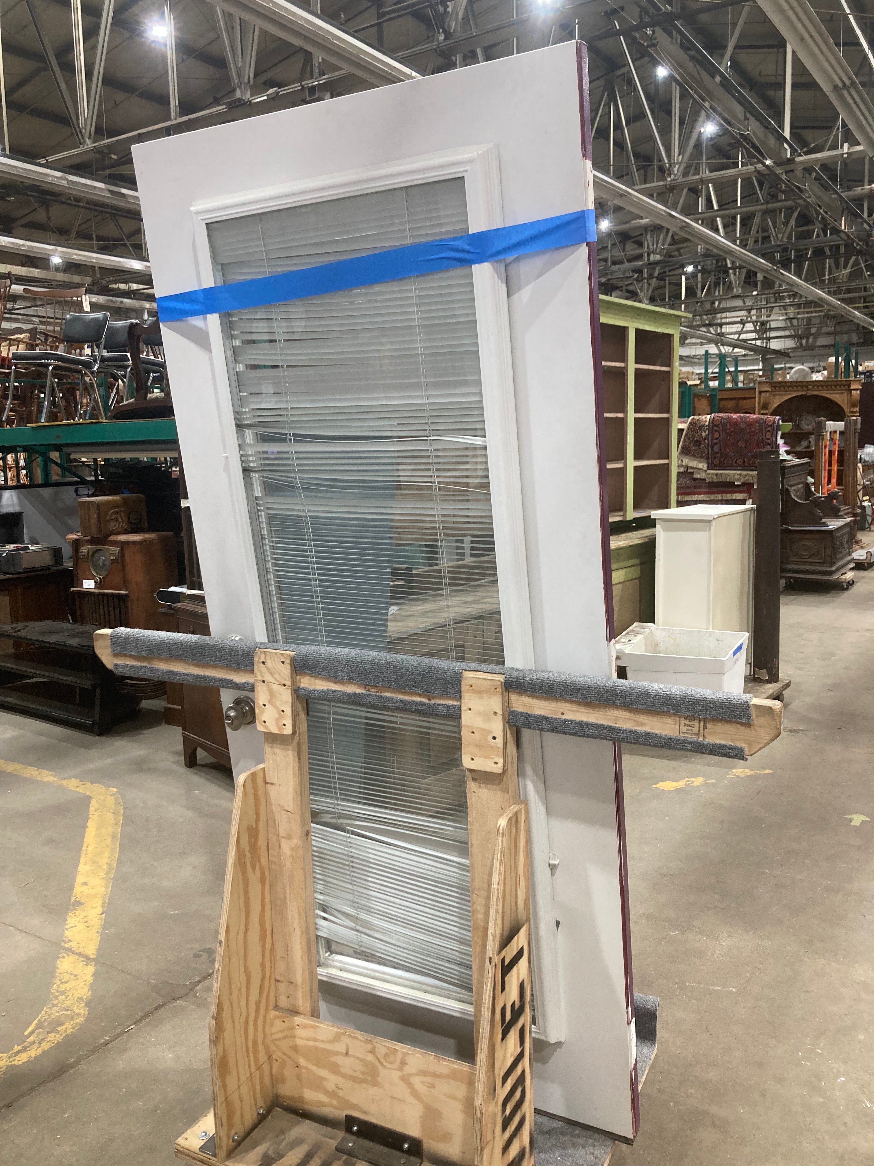 Entry Door with Between the Glass Blinds
