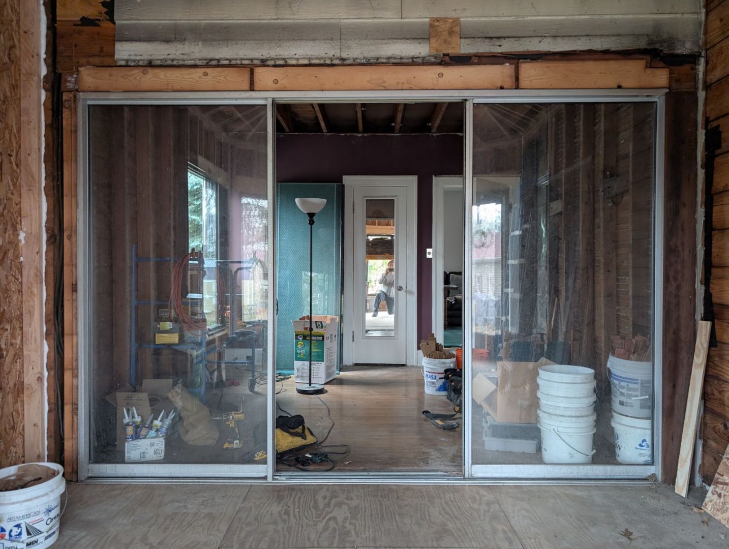 3 Panel Sliding Glass Door