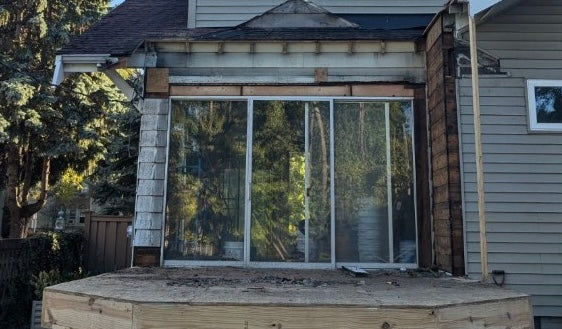 3 Panel Sliding Glass Door