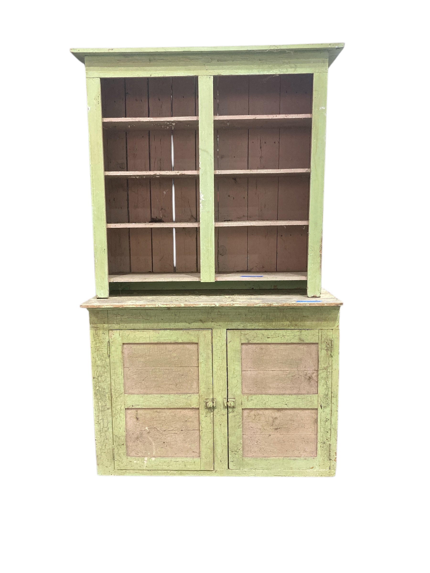 Wooden Farmhouse Hutch Cabinet