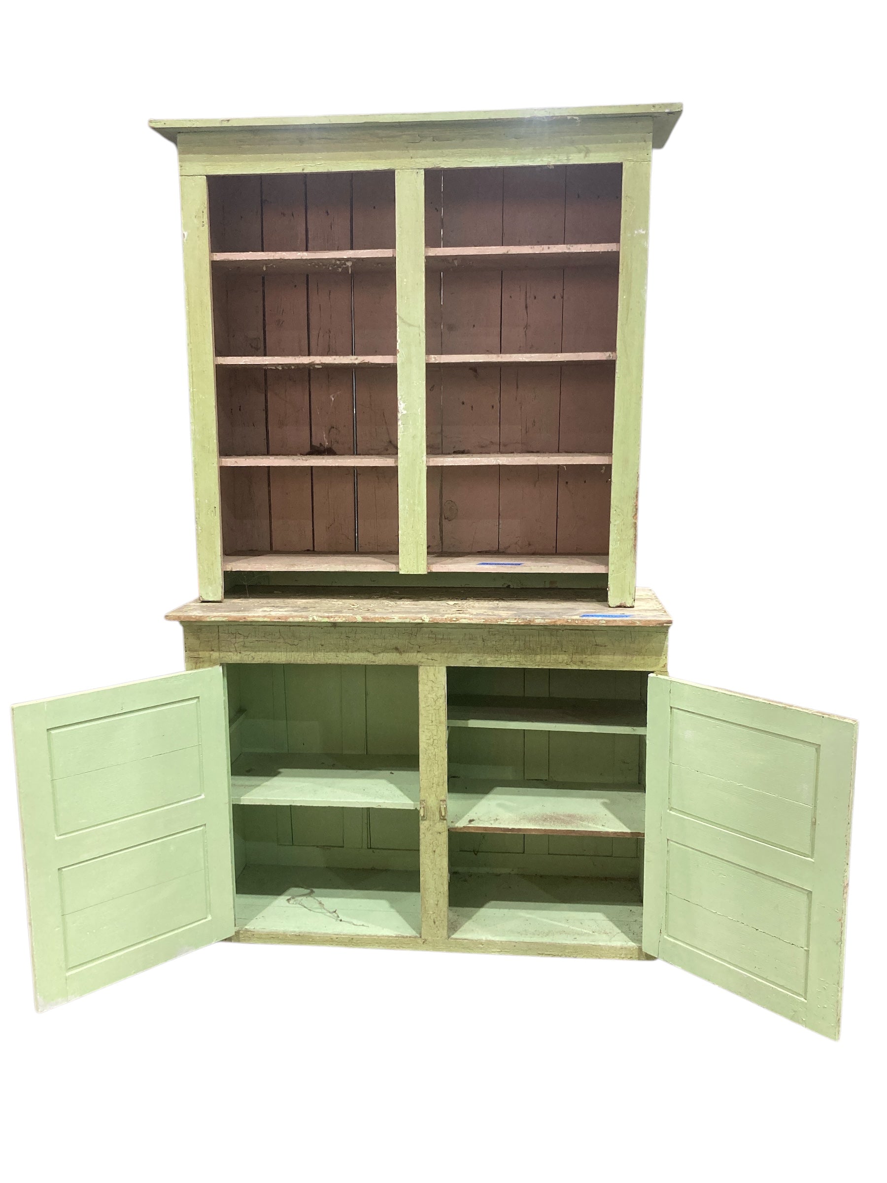 Wooden Farmhouse Hutch Cabinet