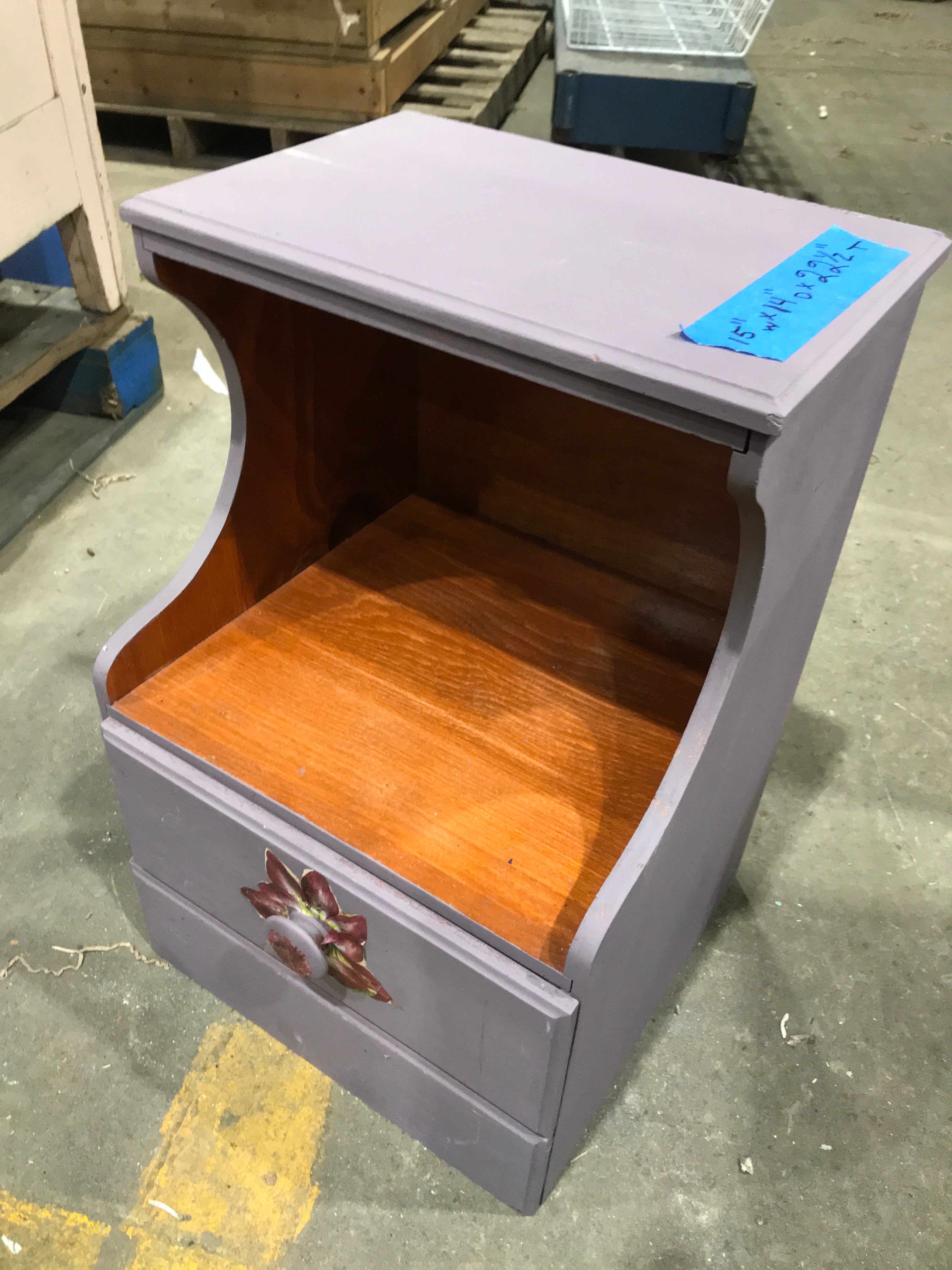 Flower Bedside Table