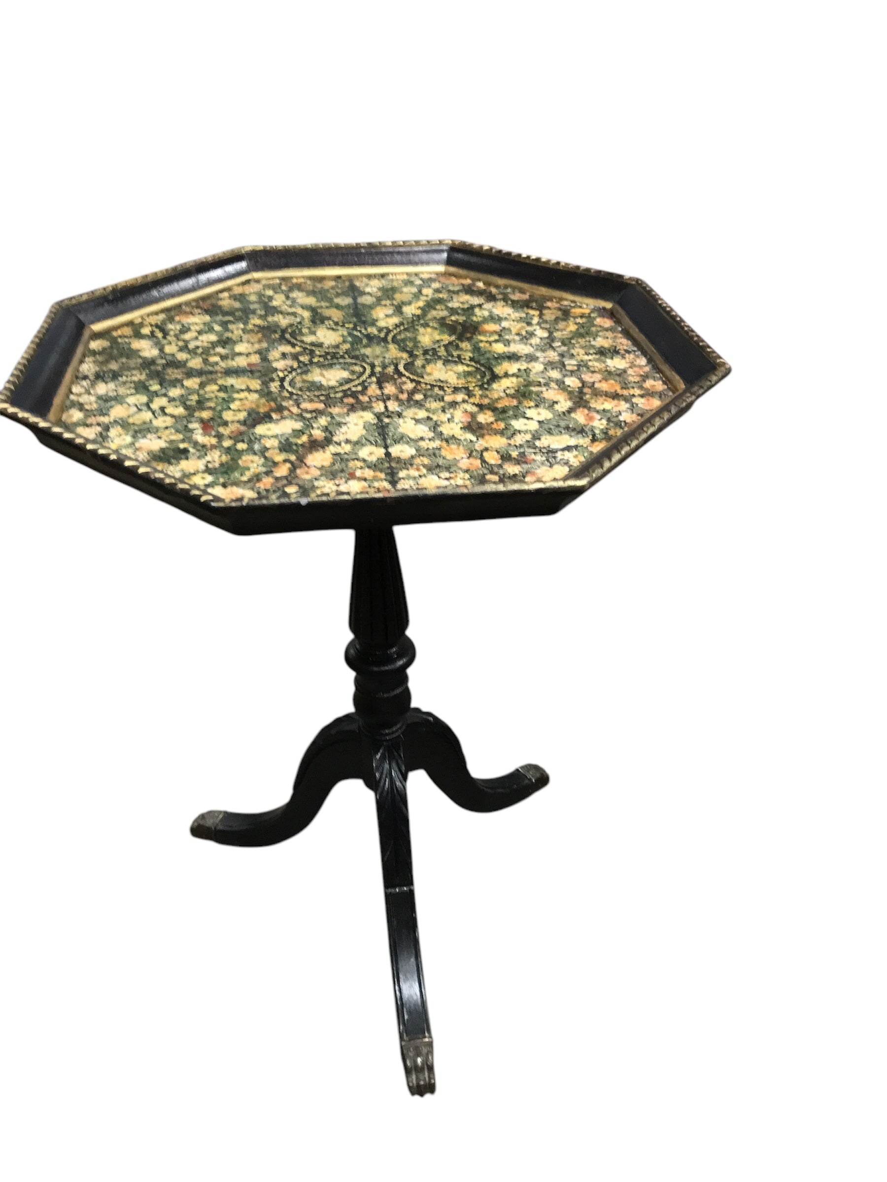 Decorative Pedestal Side Table
