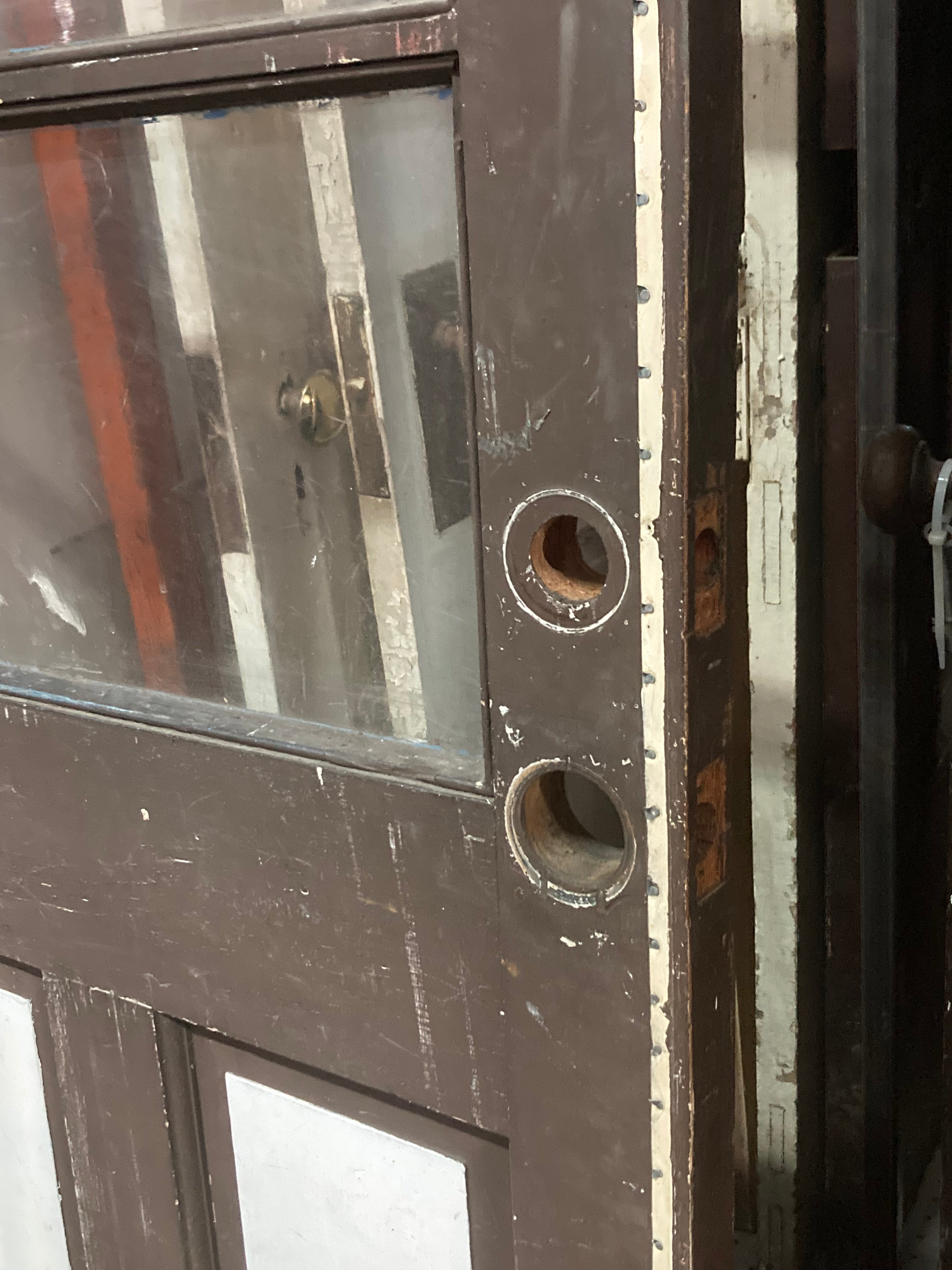 3-lite Solid Wood Entry Door