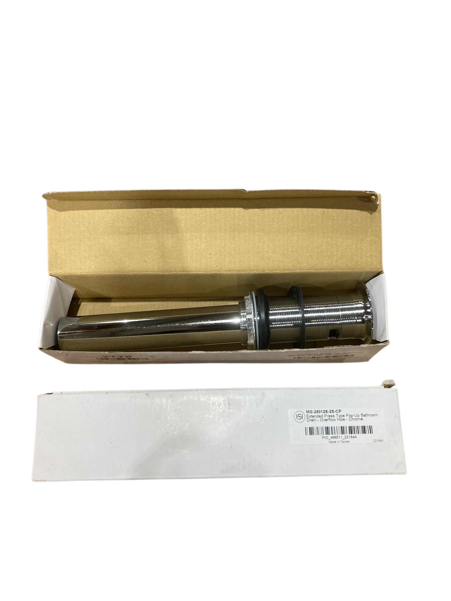 Signature Hardware Pop-up Bathroom Drain w/ Overflow Hole