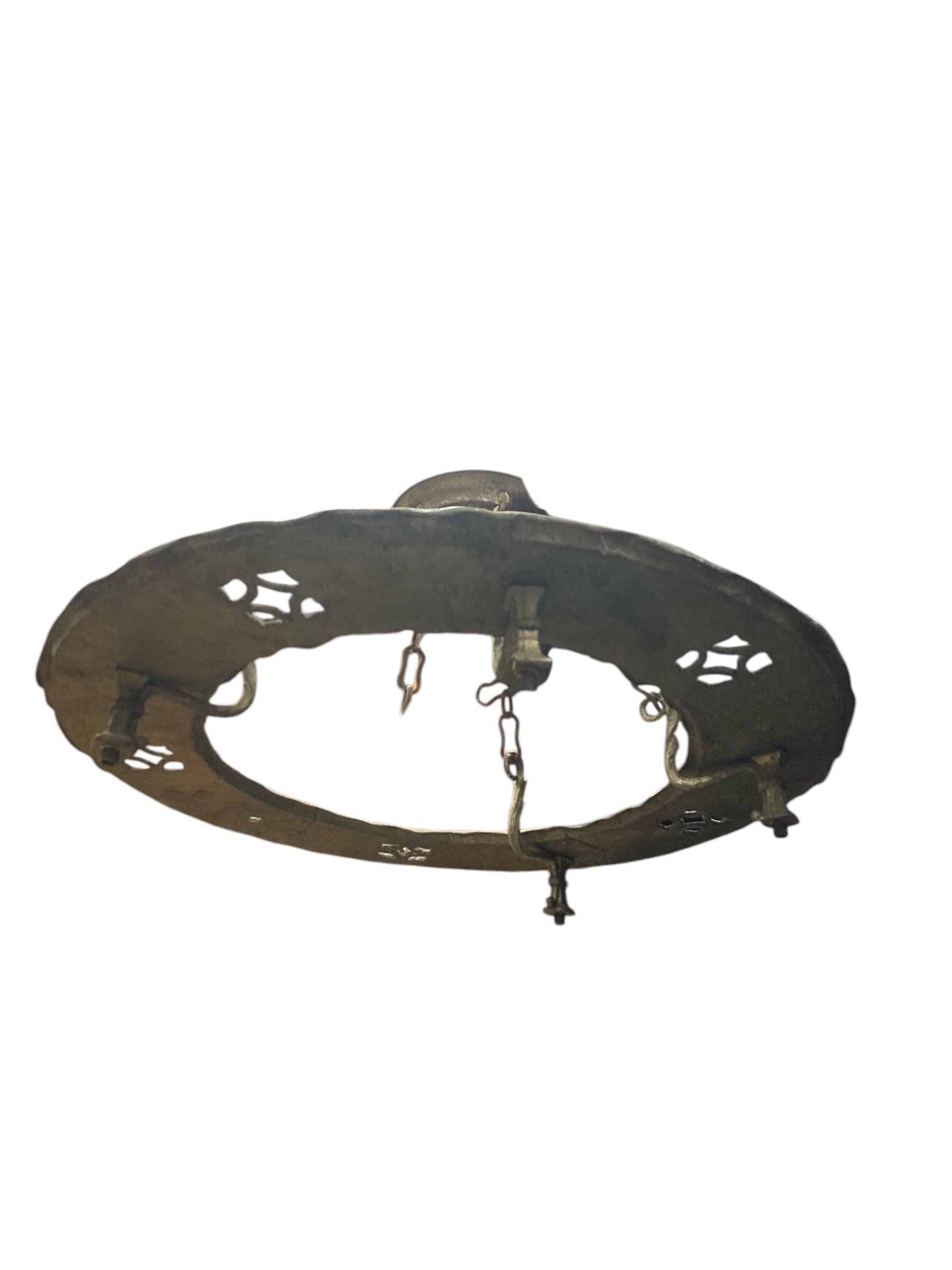 Hanging Brass Chandelier