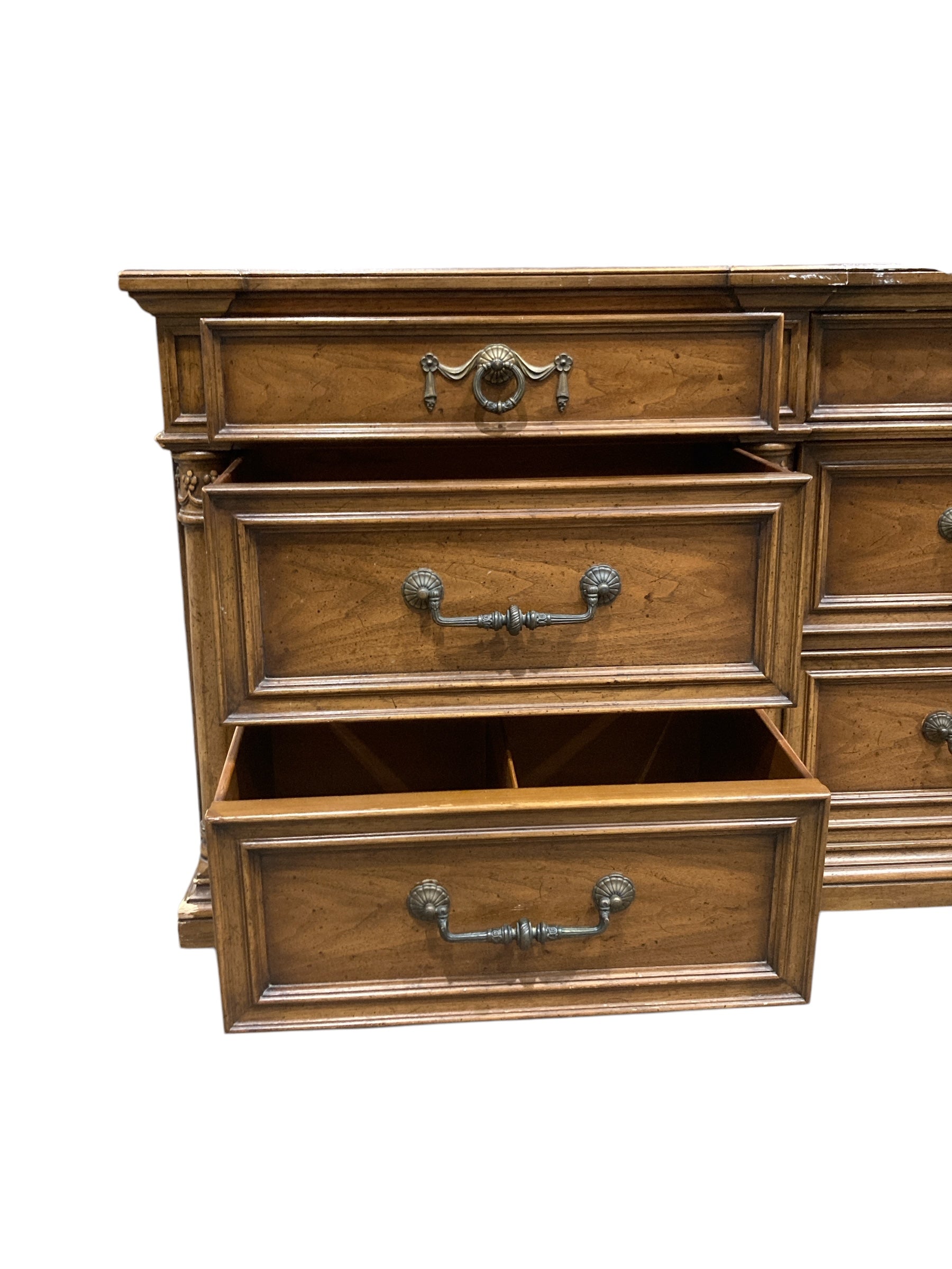 Henrendon 9 Drawer Mahogany Dresser