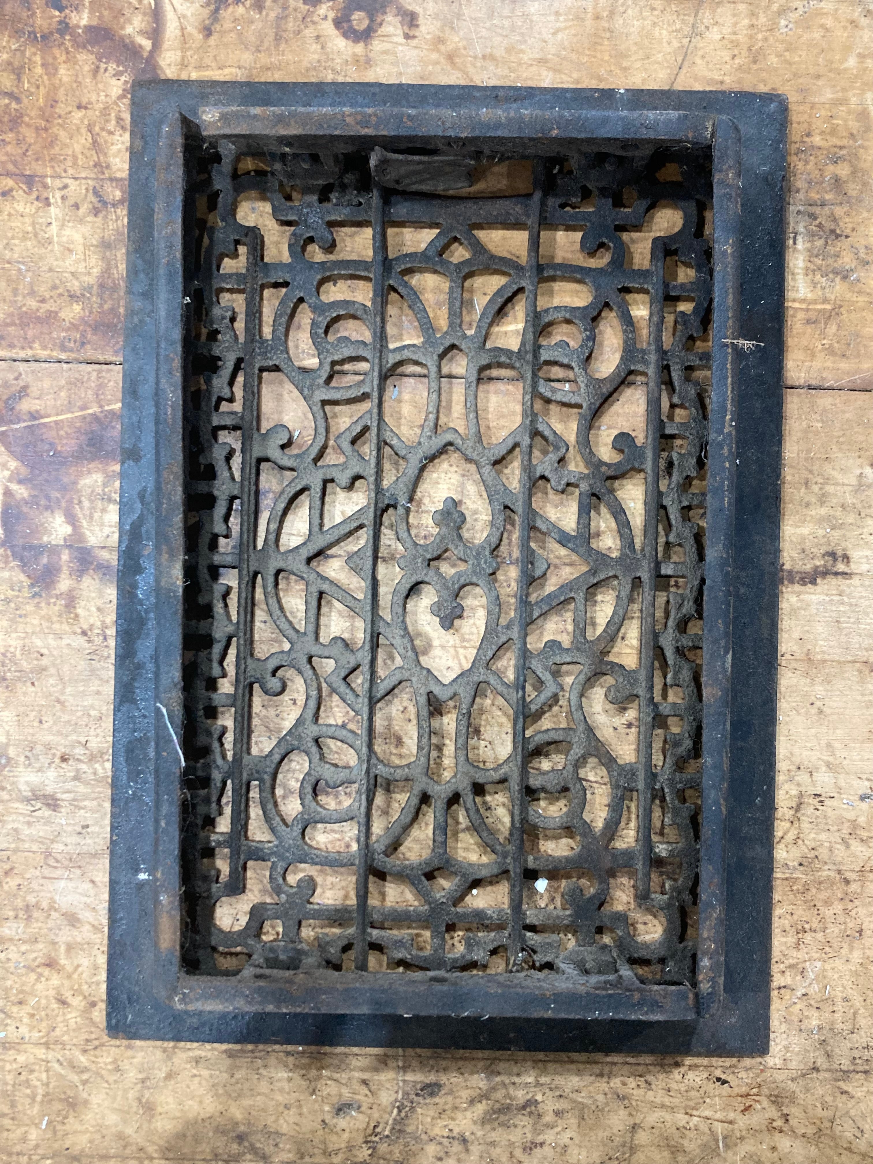 Cast Iron Floor Grate Vent Cover