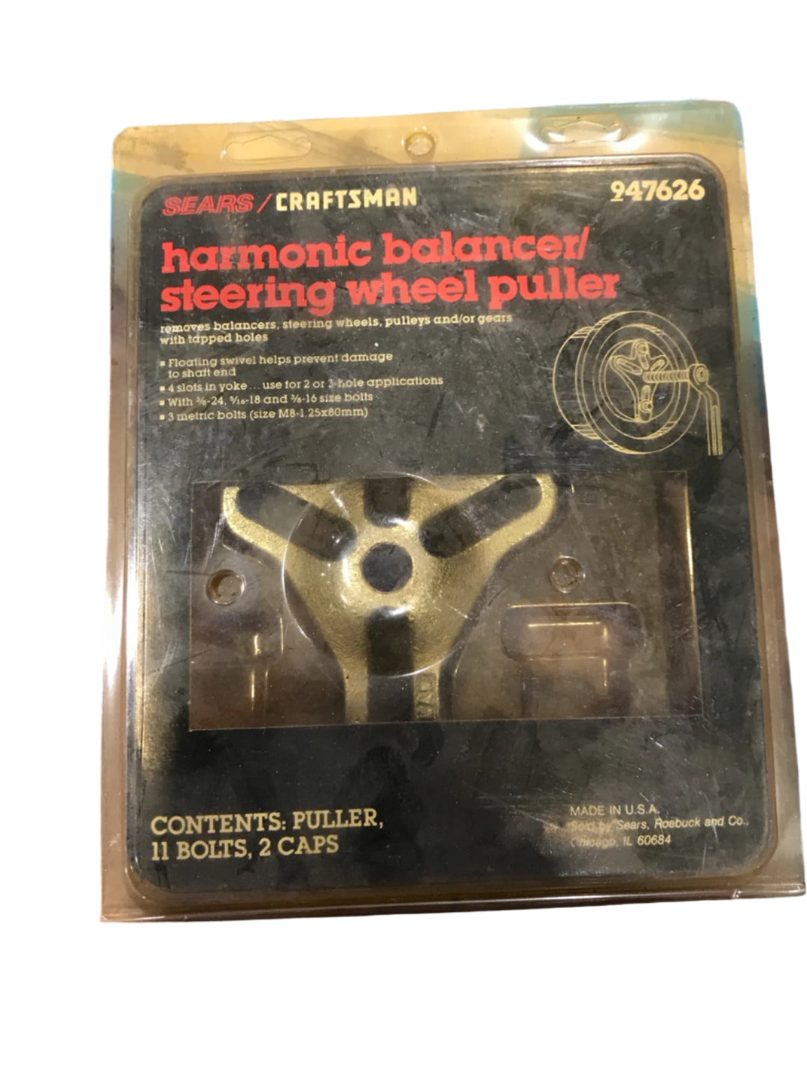 Craftsman Harmonic Balancer/Steering Wheel Puller (Model 947626)