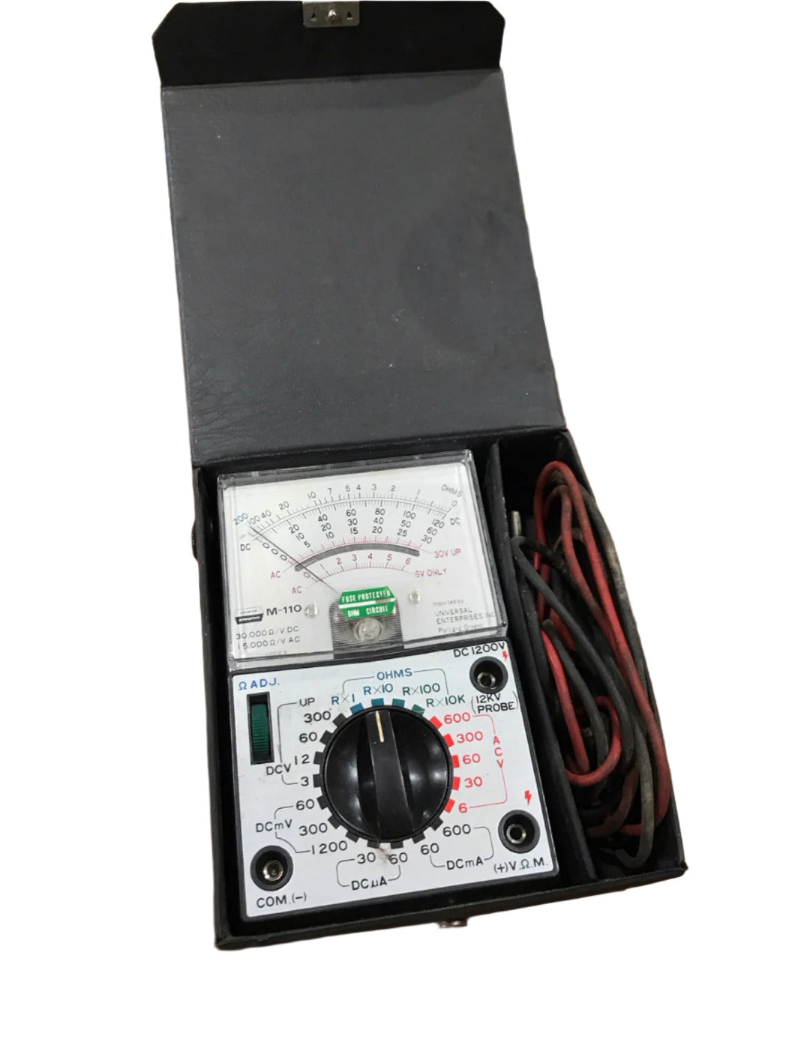 Universal Enterprises M110 Analog Multimeter