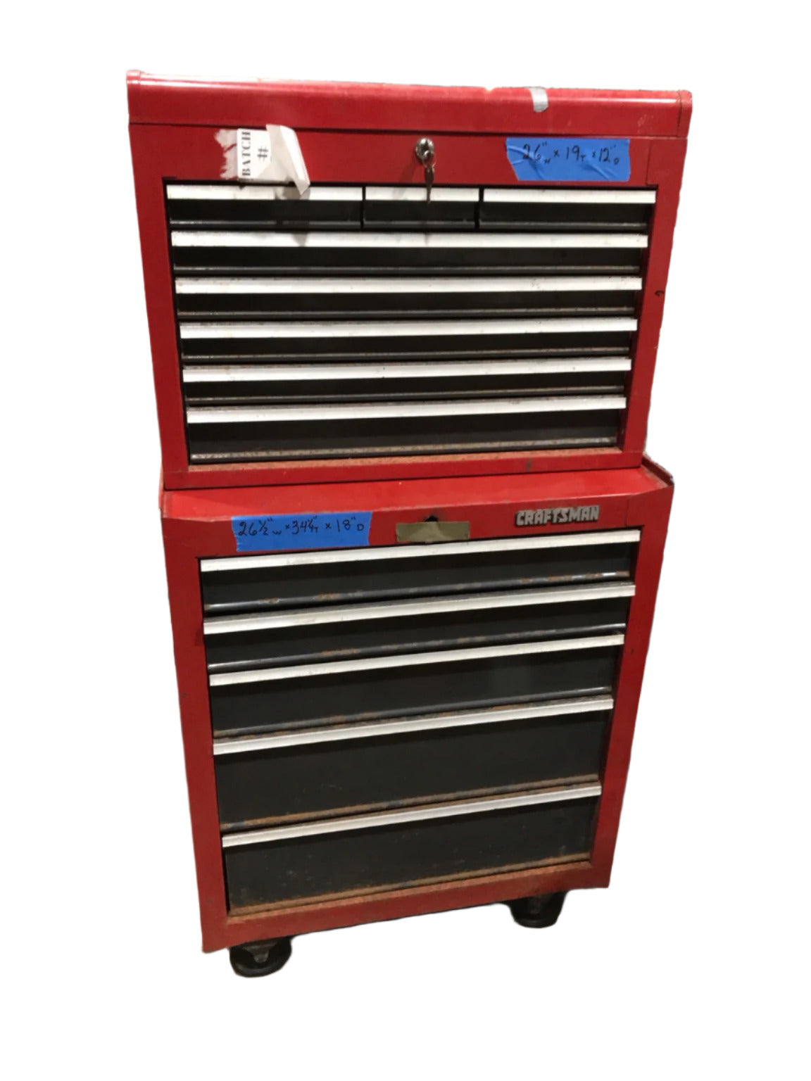 Craftsman Rolling Tool Chest and Top Cabinet