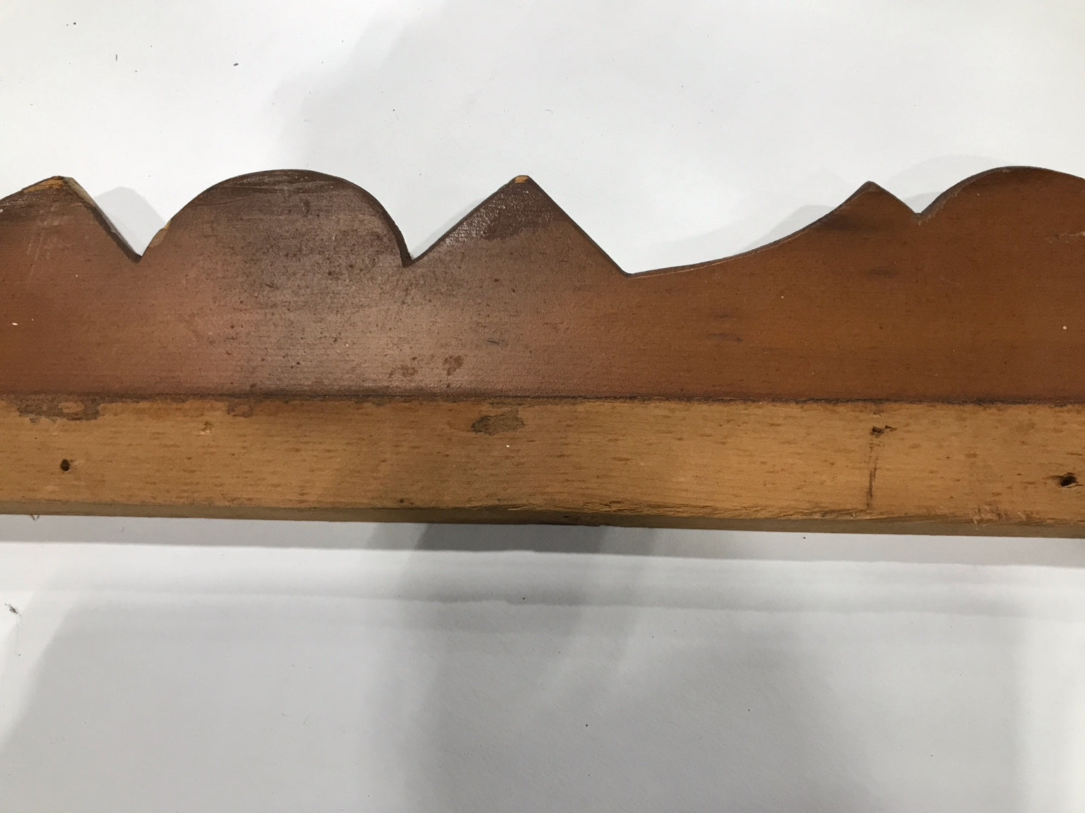 Vintage Wooden Valance Trim