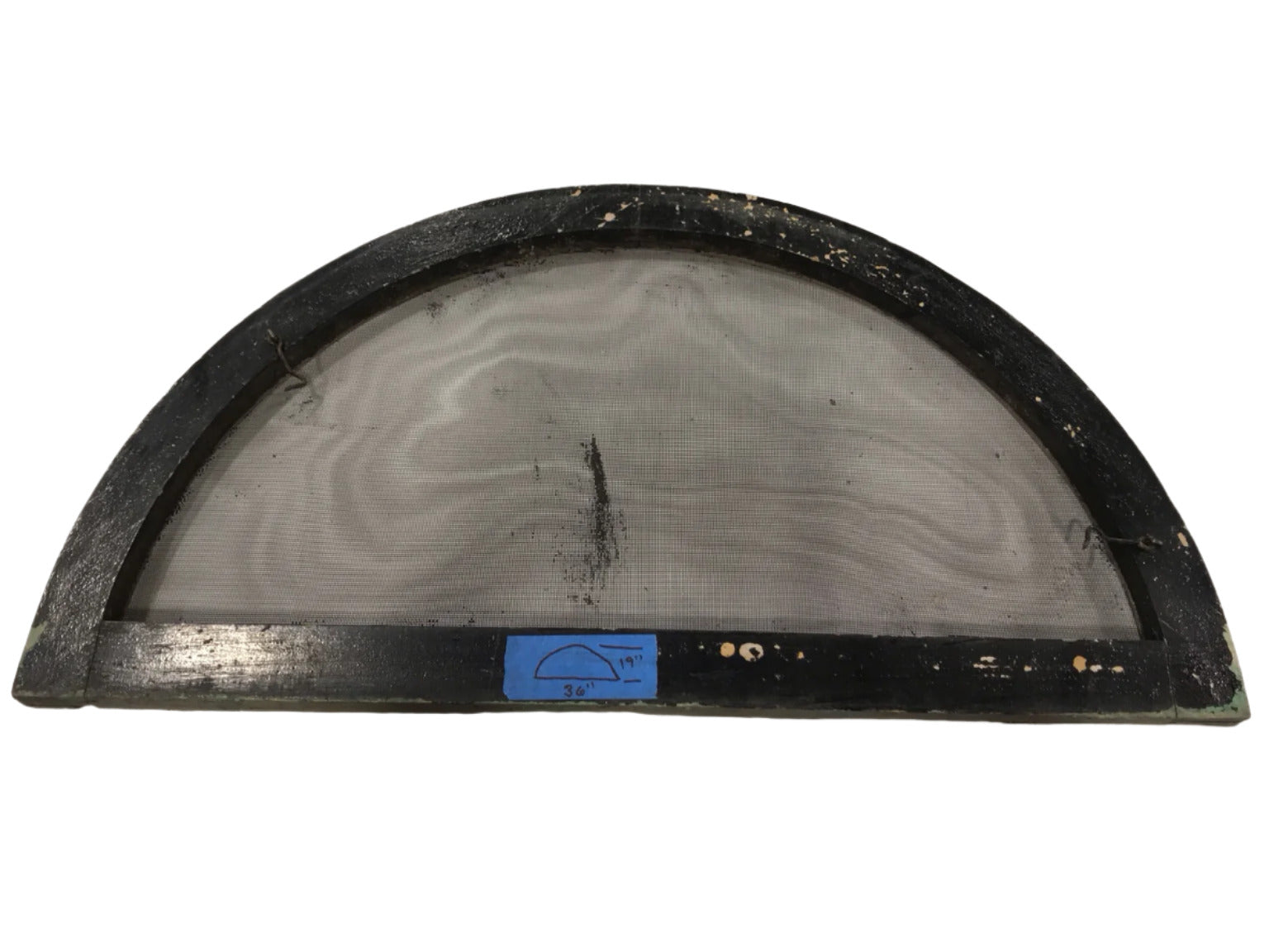 Half-Moon Screen Window