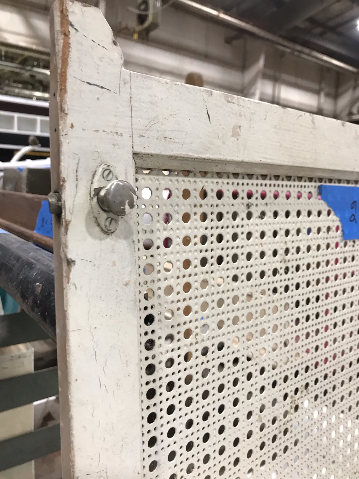 Vintage Metal Mesh Panel