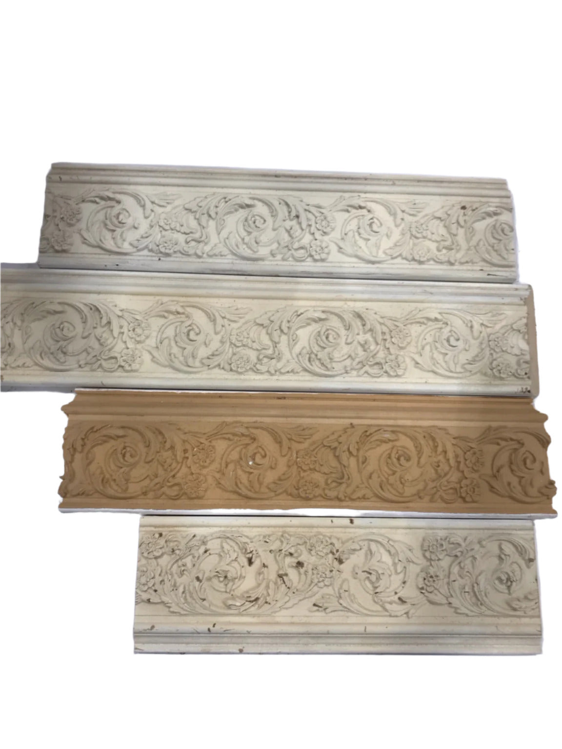 Lot of 4 Salvaged Trim Pieces