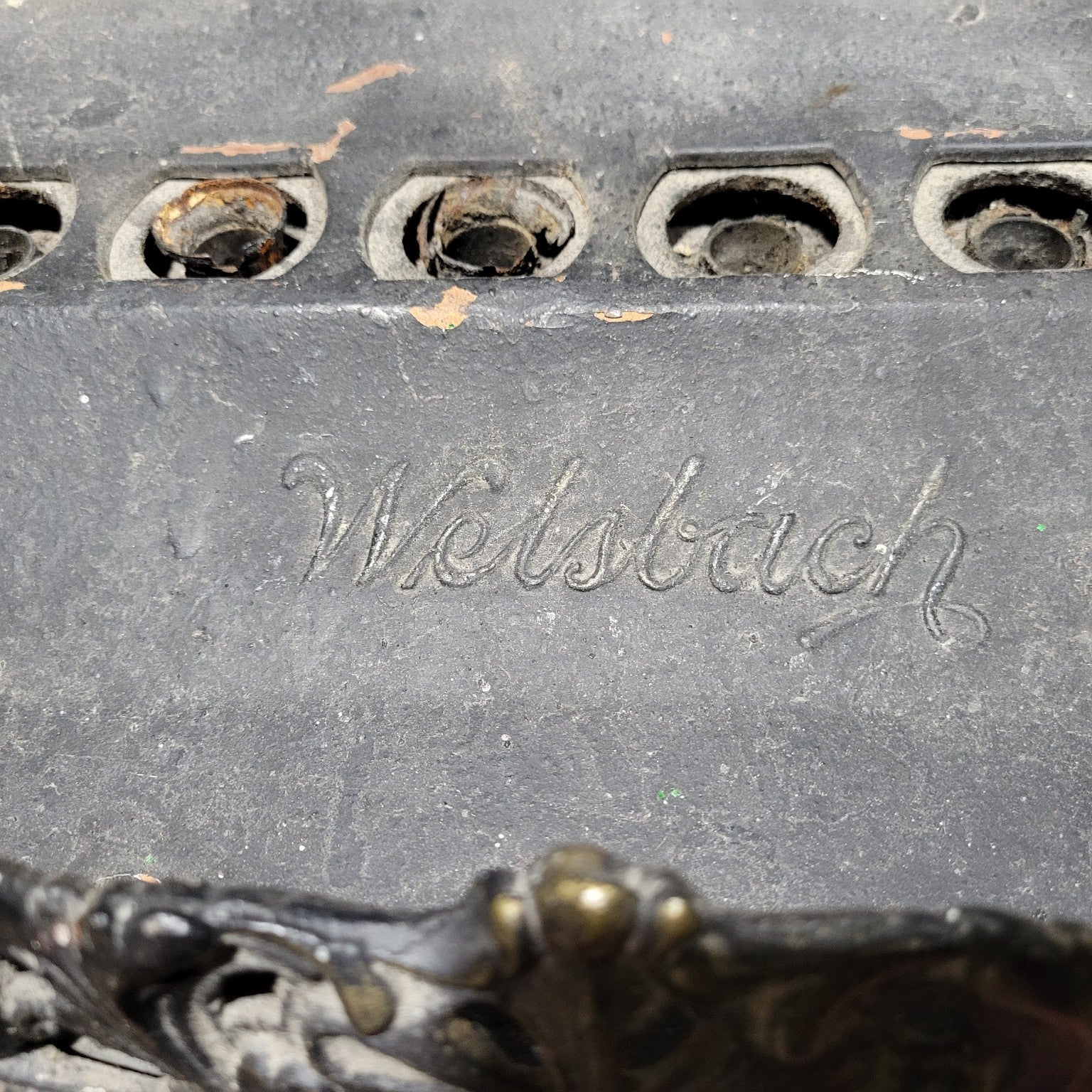 Welsbach Cast Iron Gas Fireplace Insert