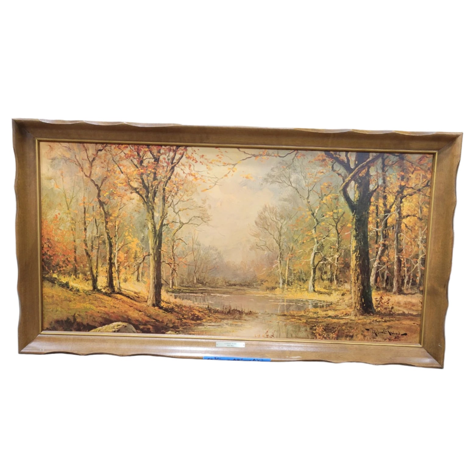 "October Morn" Framed Painting by Robert Wood