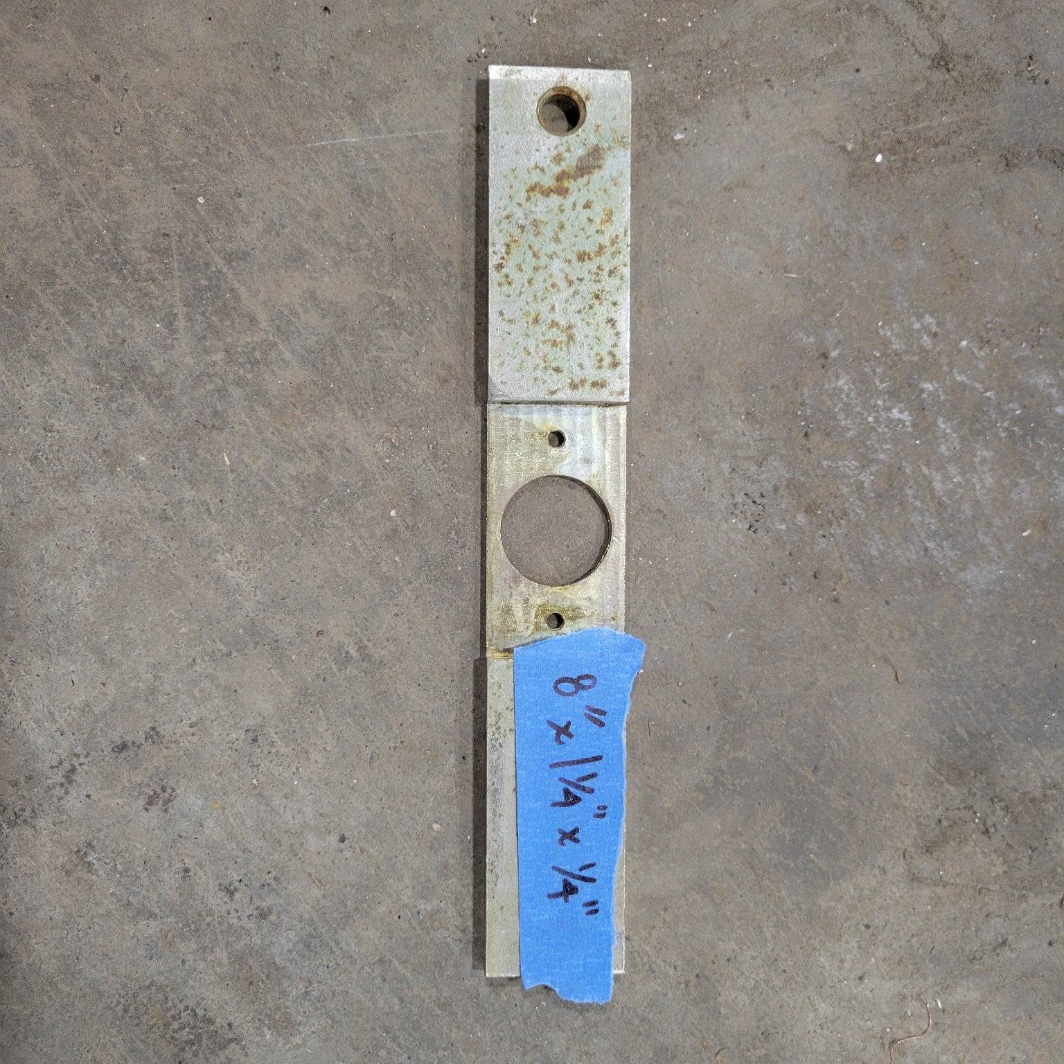Vintage Brass Door Strike Plate