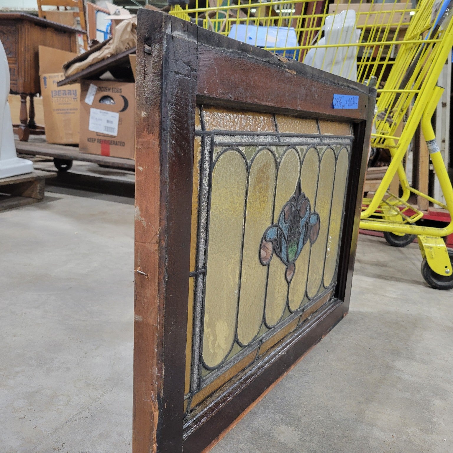 Stained Glass Window Panel