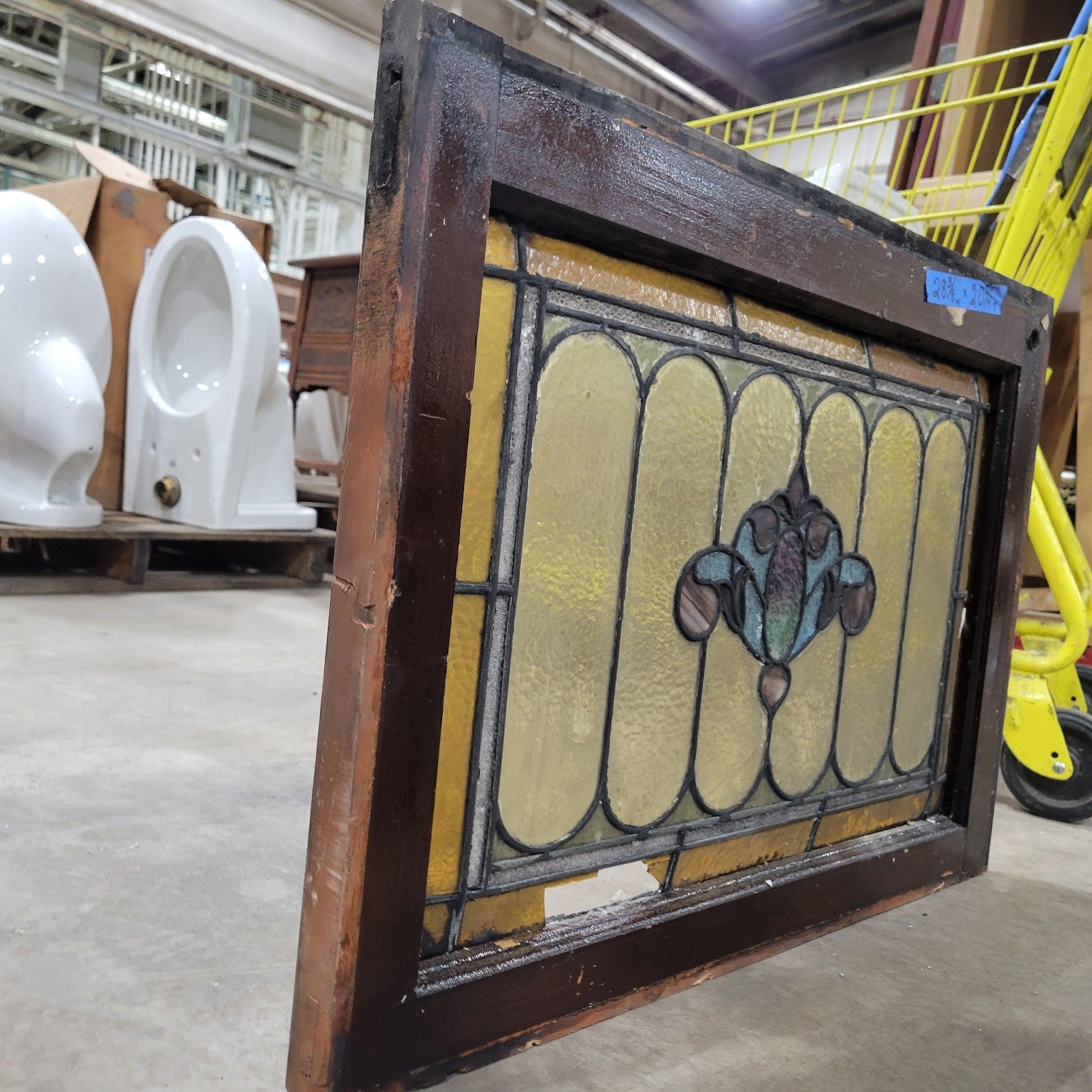 Stained Glass Window Panel