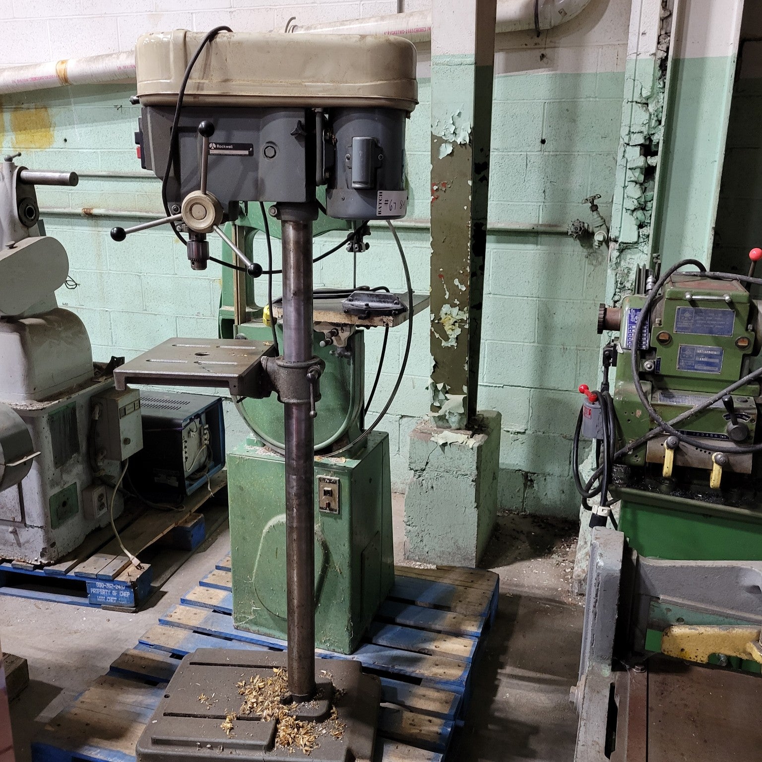 Rockwell Series 15-665 Floor Drill Press