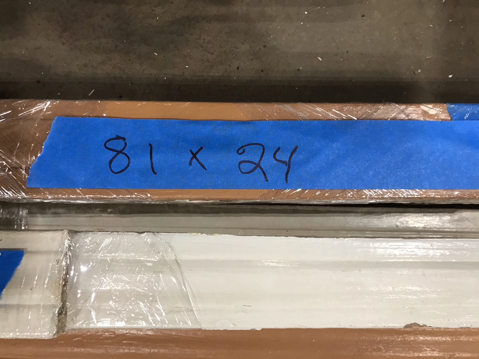 Salvaged Door Trim Frames – 81" x 24"