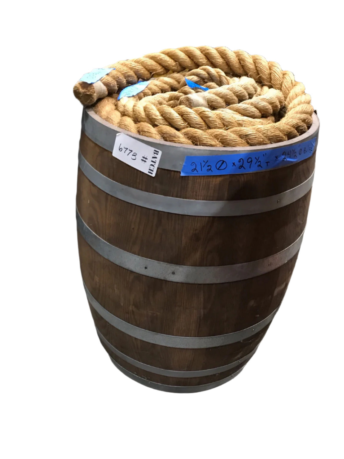 Wooden Prop Barrel