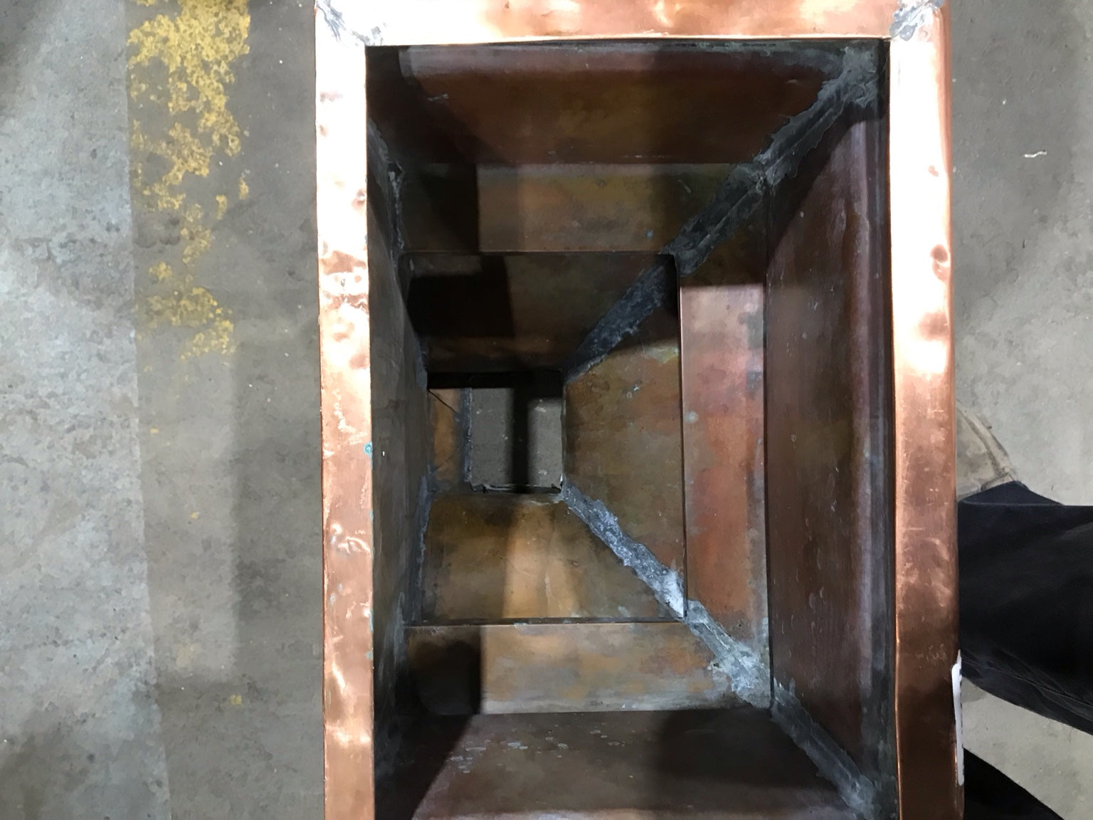 Copper Architectural Collector Box