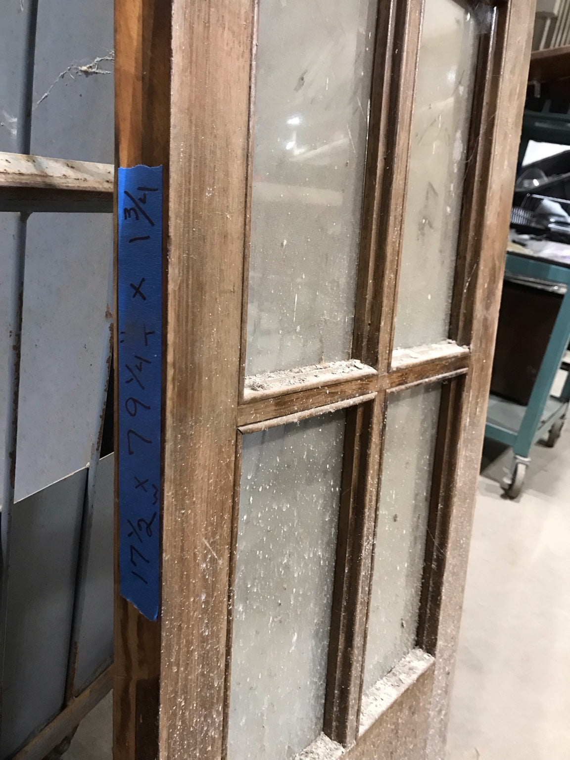 Antique Wooden French Doors (Pair)