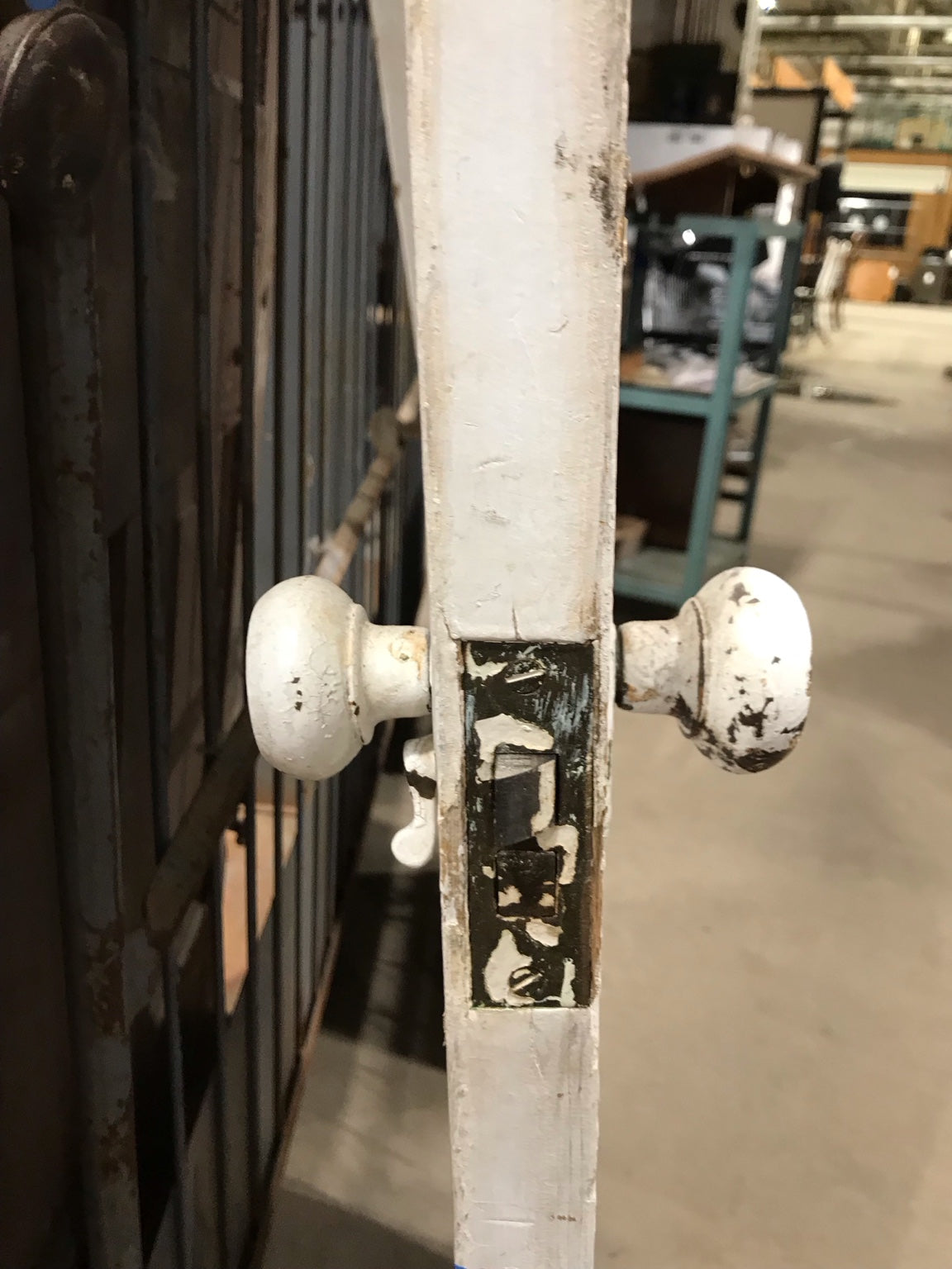 Two-Panel Interior Wood Door